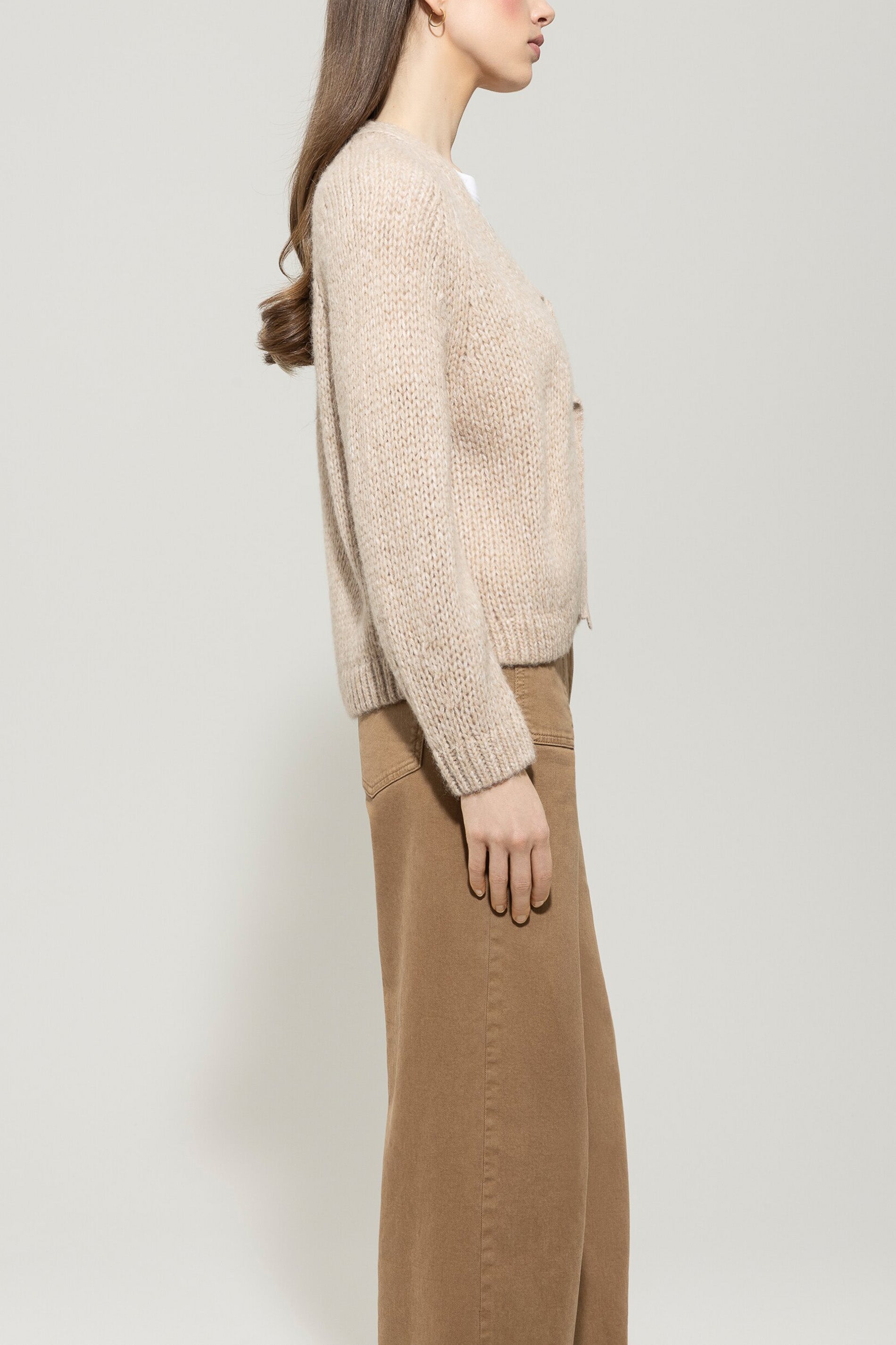Cardigan mit Schleifendetails