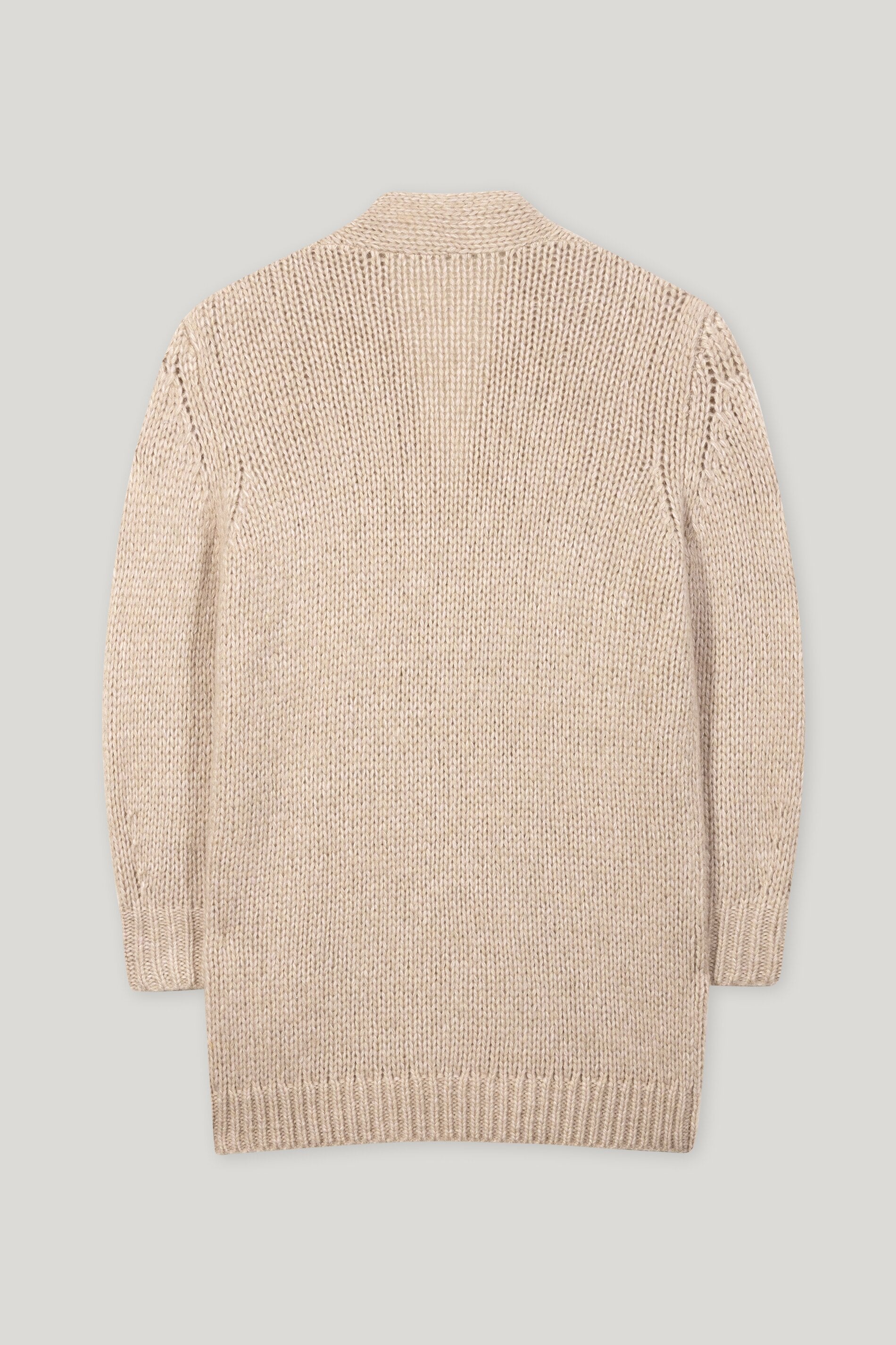 Long-Cardigan mit Open-Front