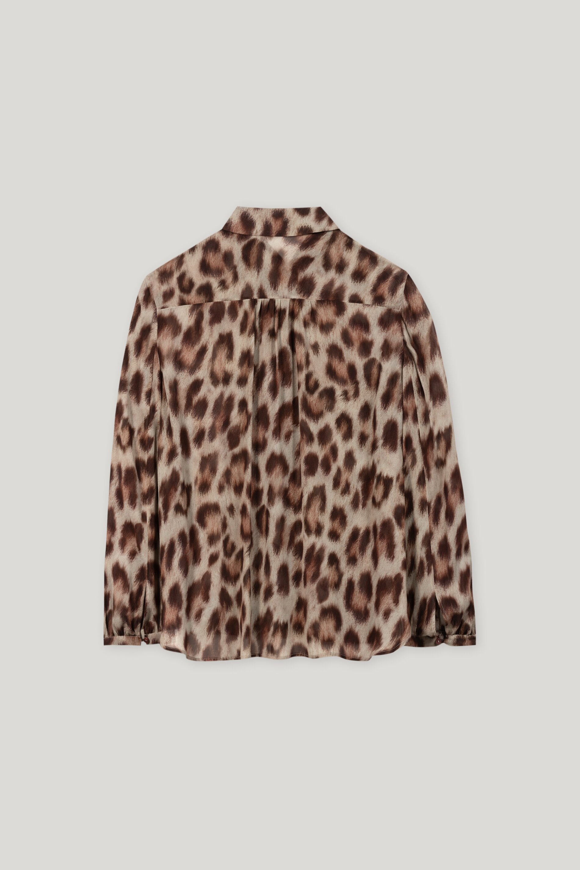 Hemdbluse mit Animal-Print