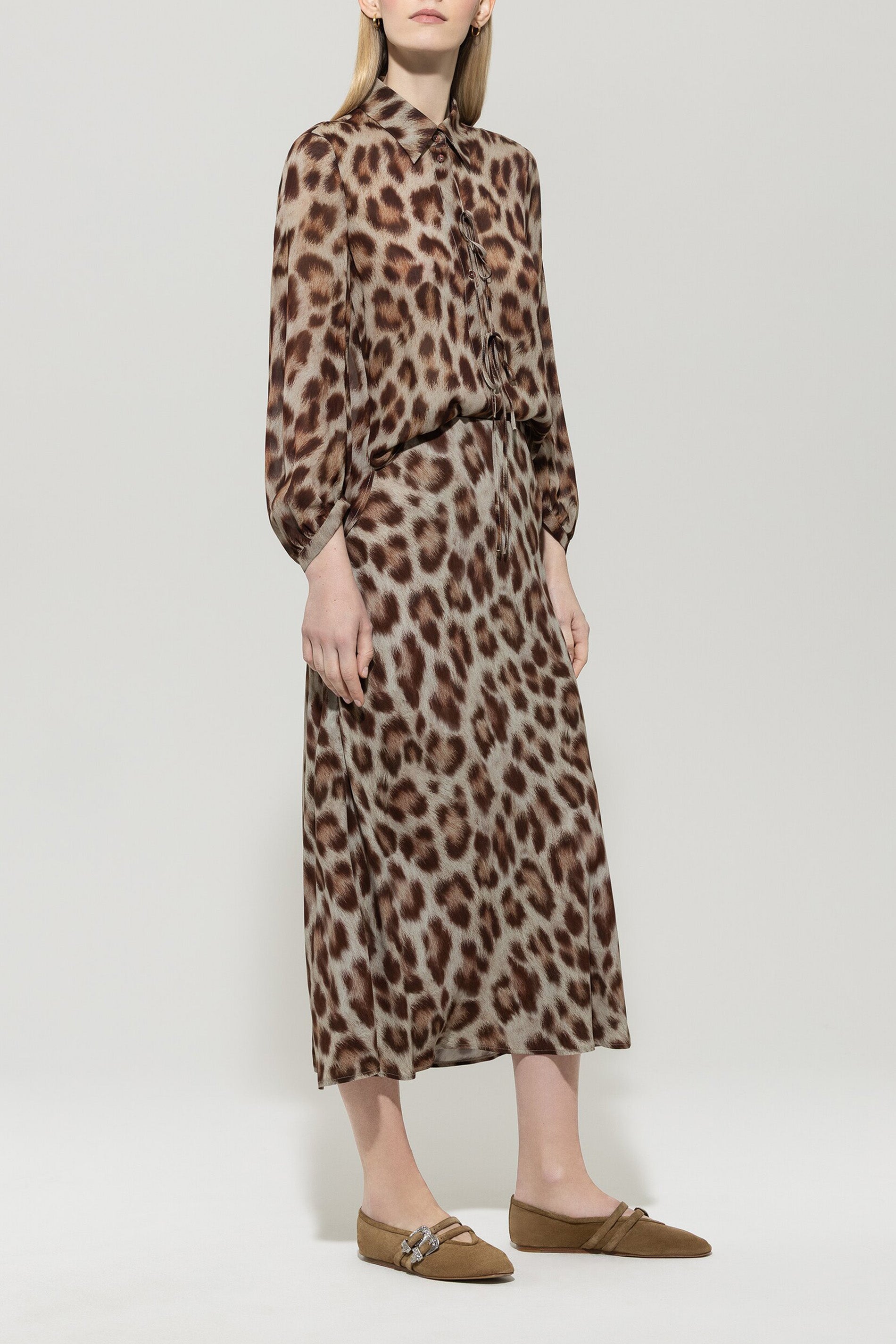 Rock mit Animal-Print