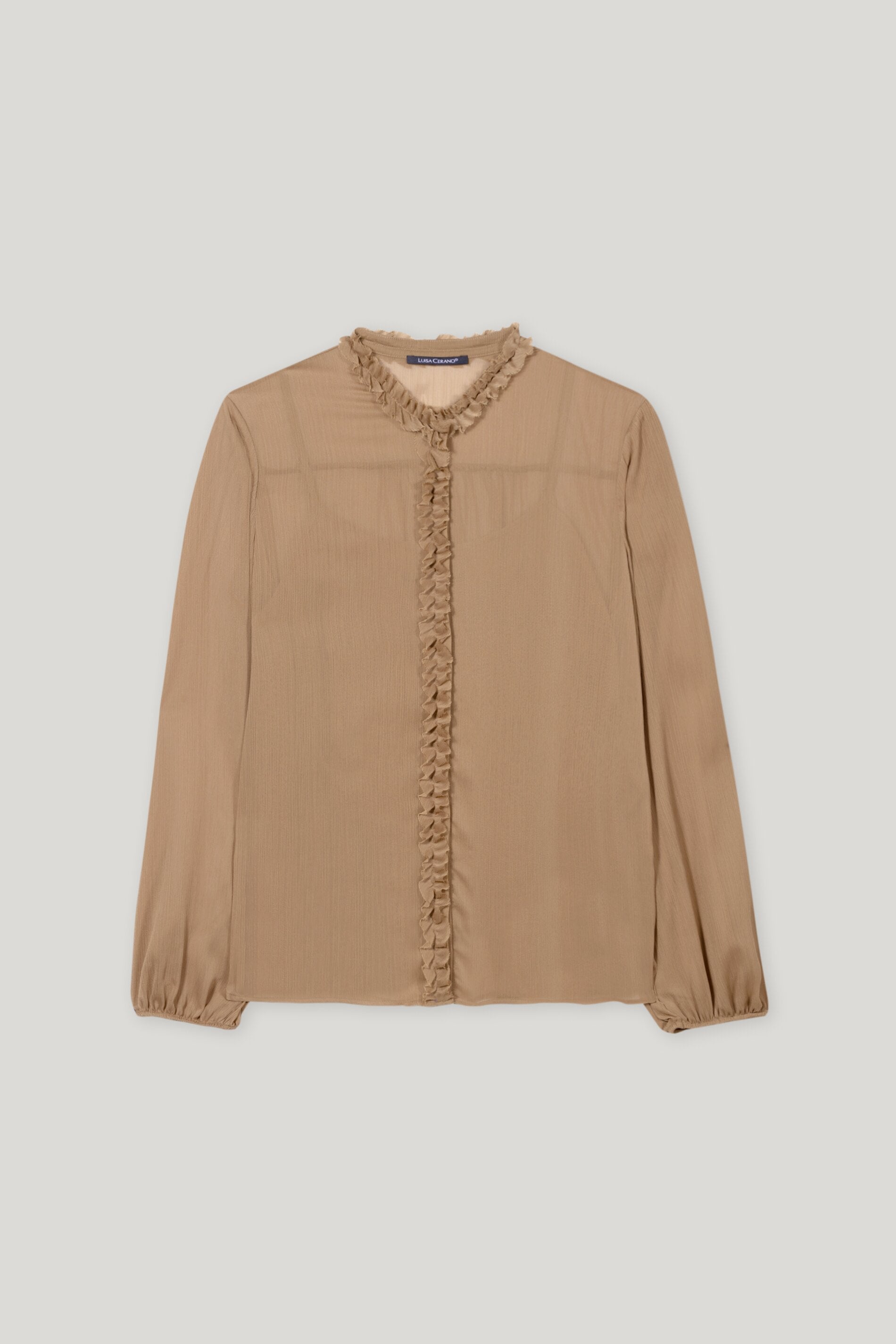 Bluse mit Rüschen-Details