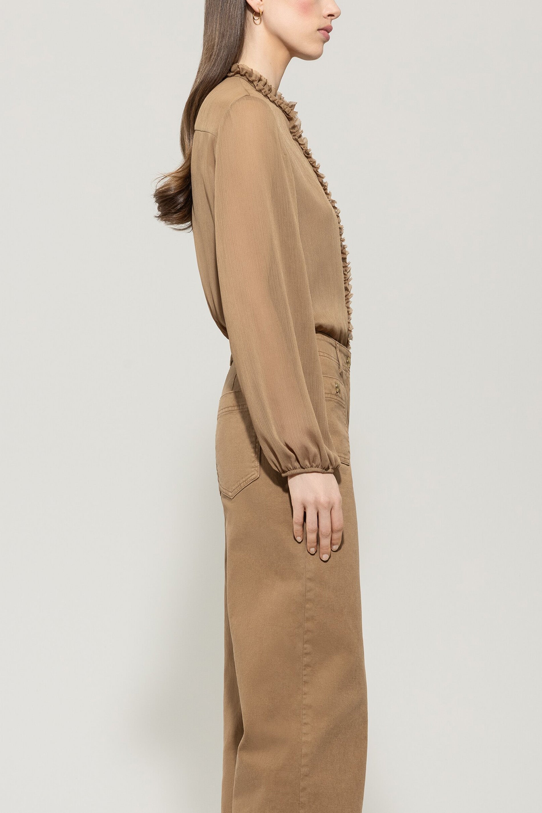 Bluse mit Rüschen-Details