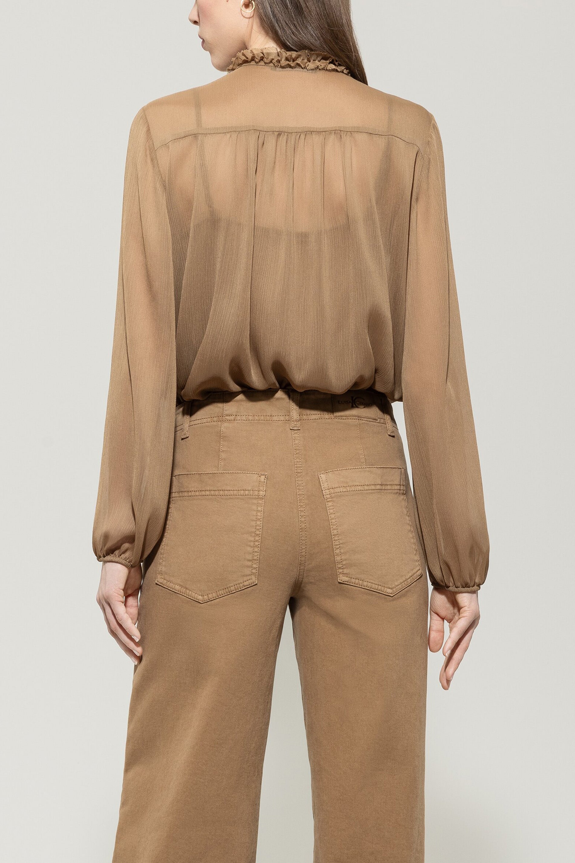 Bluse mit Rüschen-Details