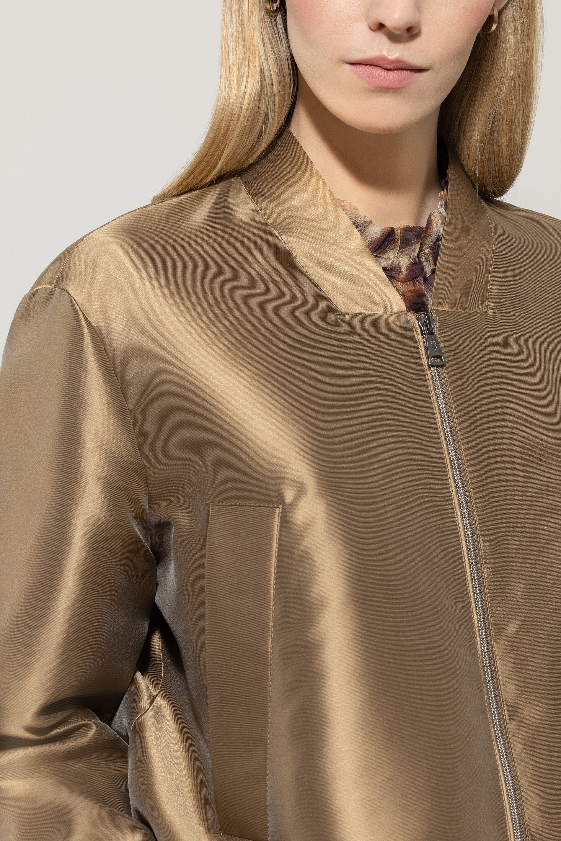 Taft-Blouson