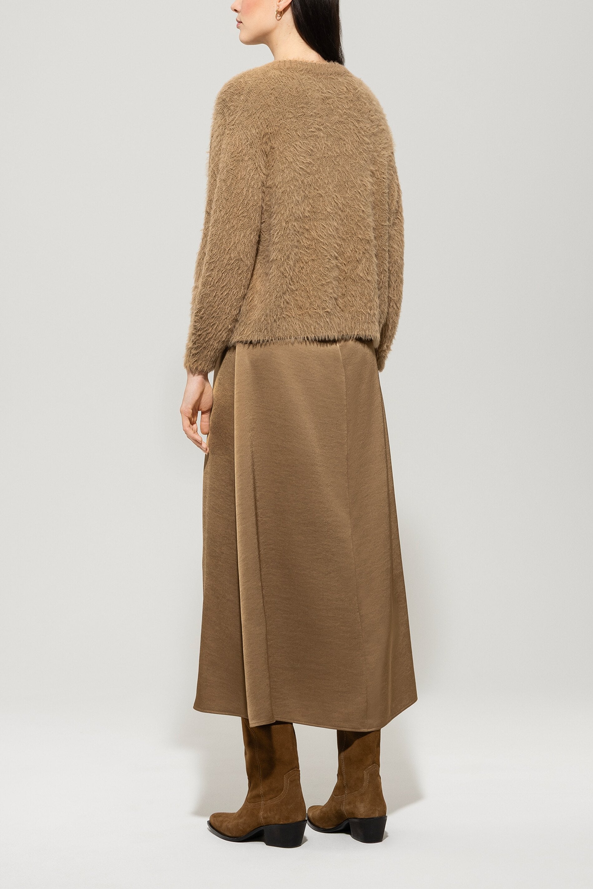 Cardigan mit Bindebanddetail