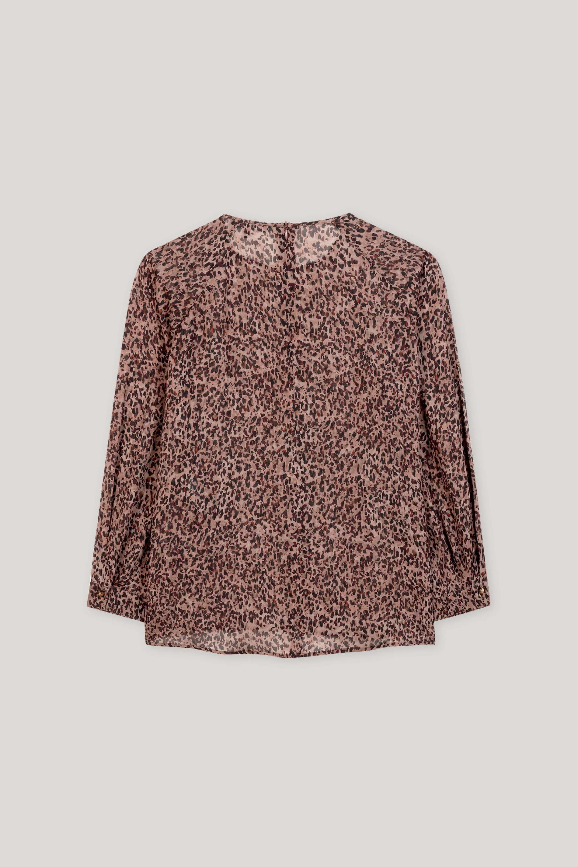 Bluse mit Animal-Print