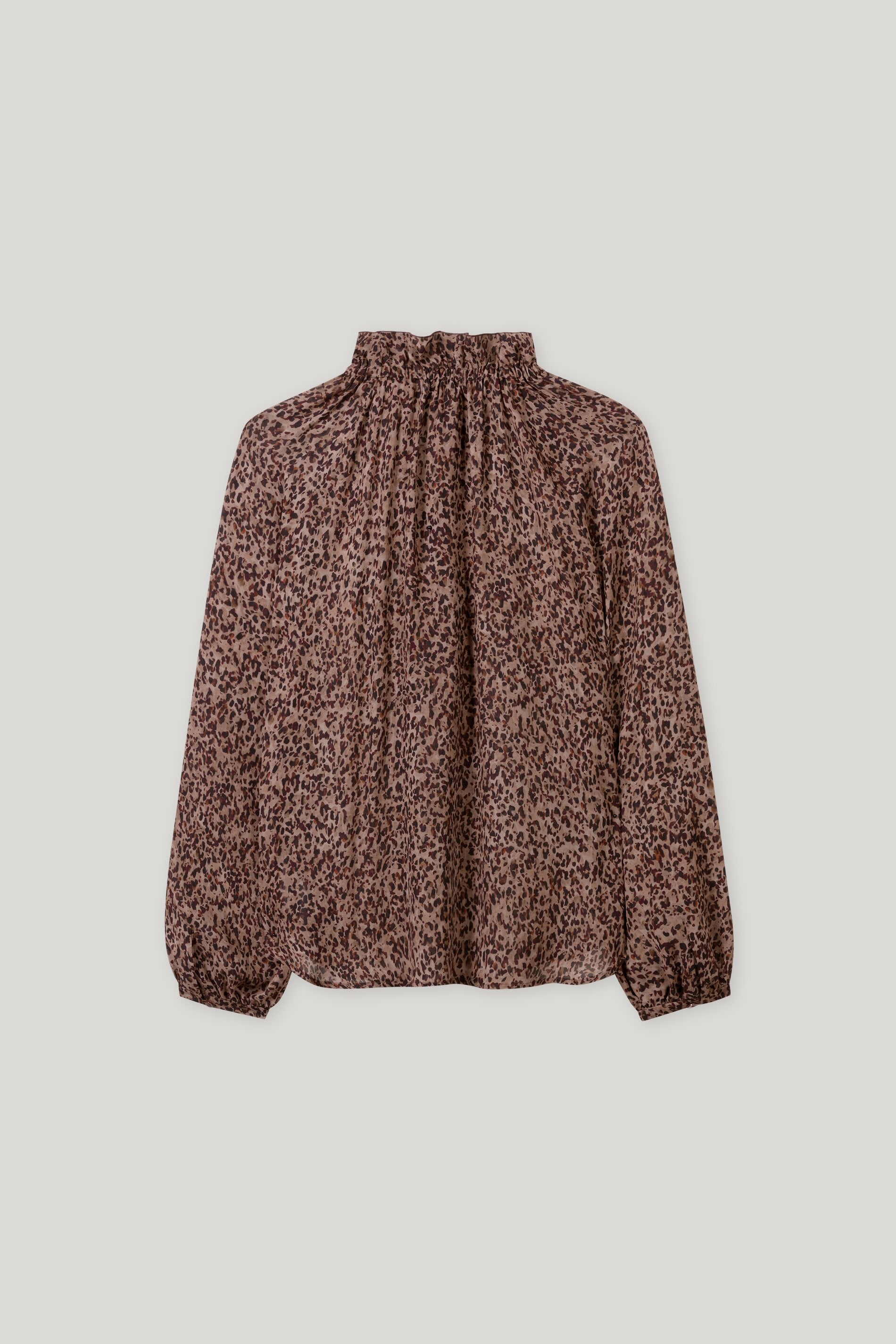 Bluse mit Animal-Print
