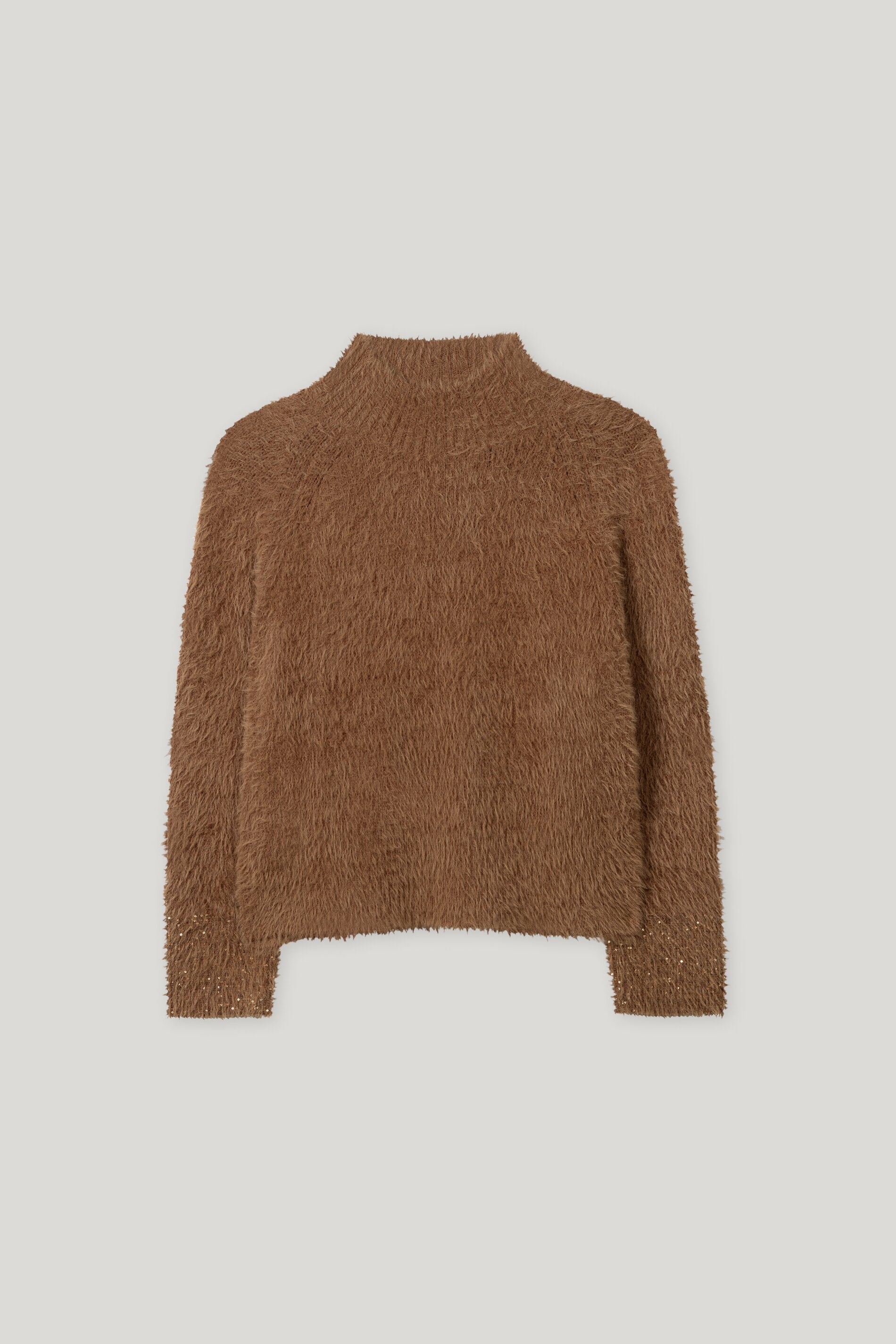 Pullover in Fell-Optik