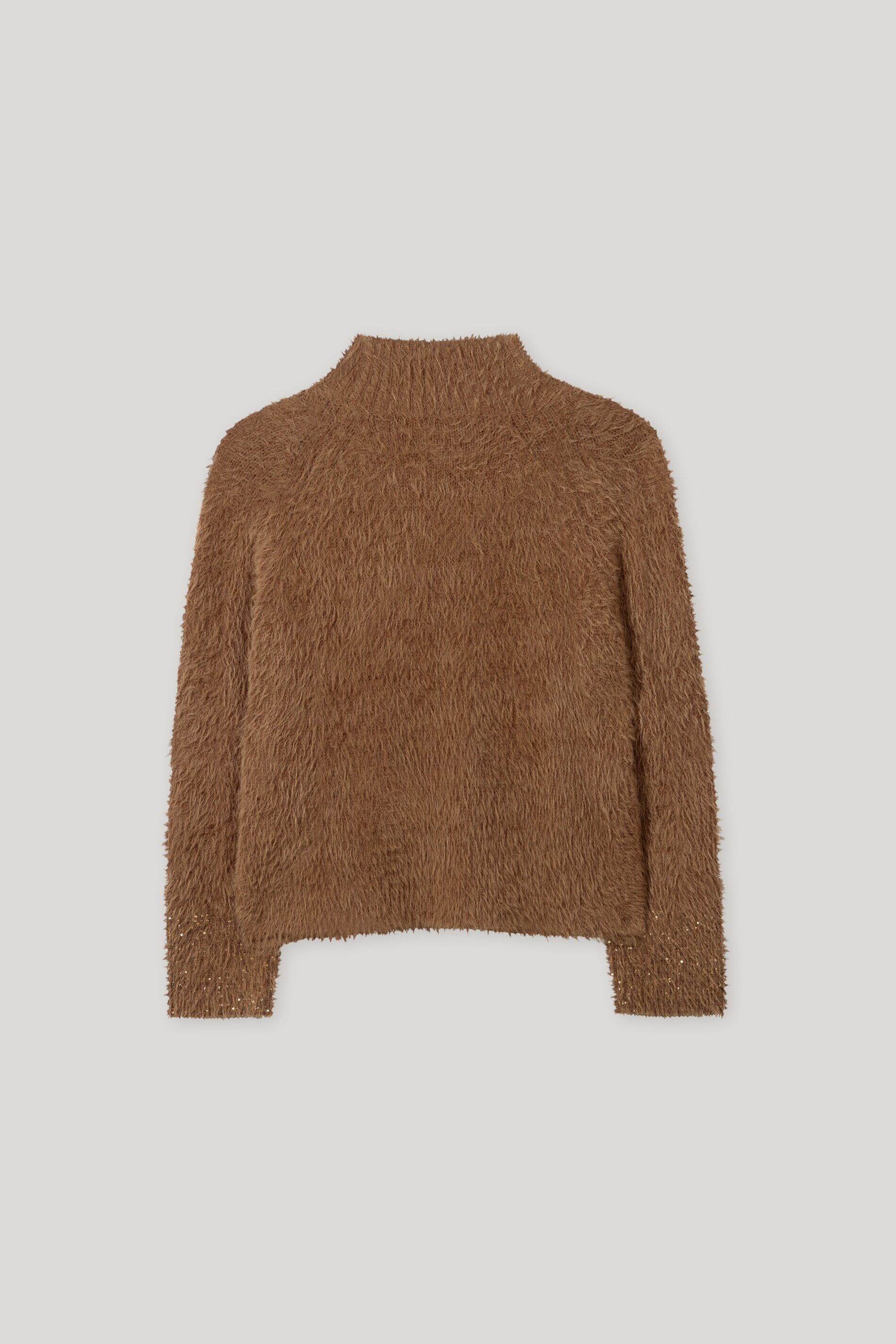 Pullover in Fell-Optik