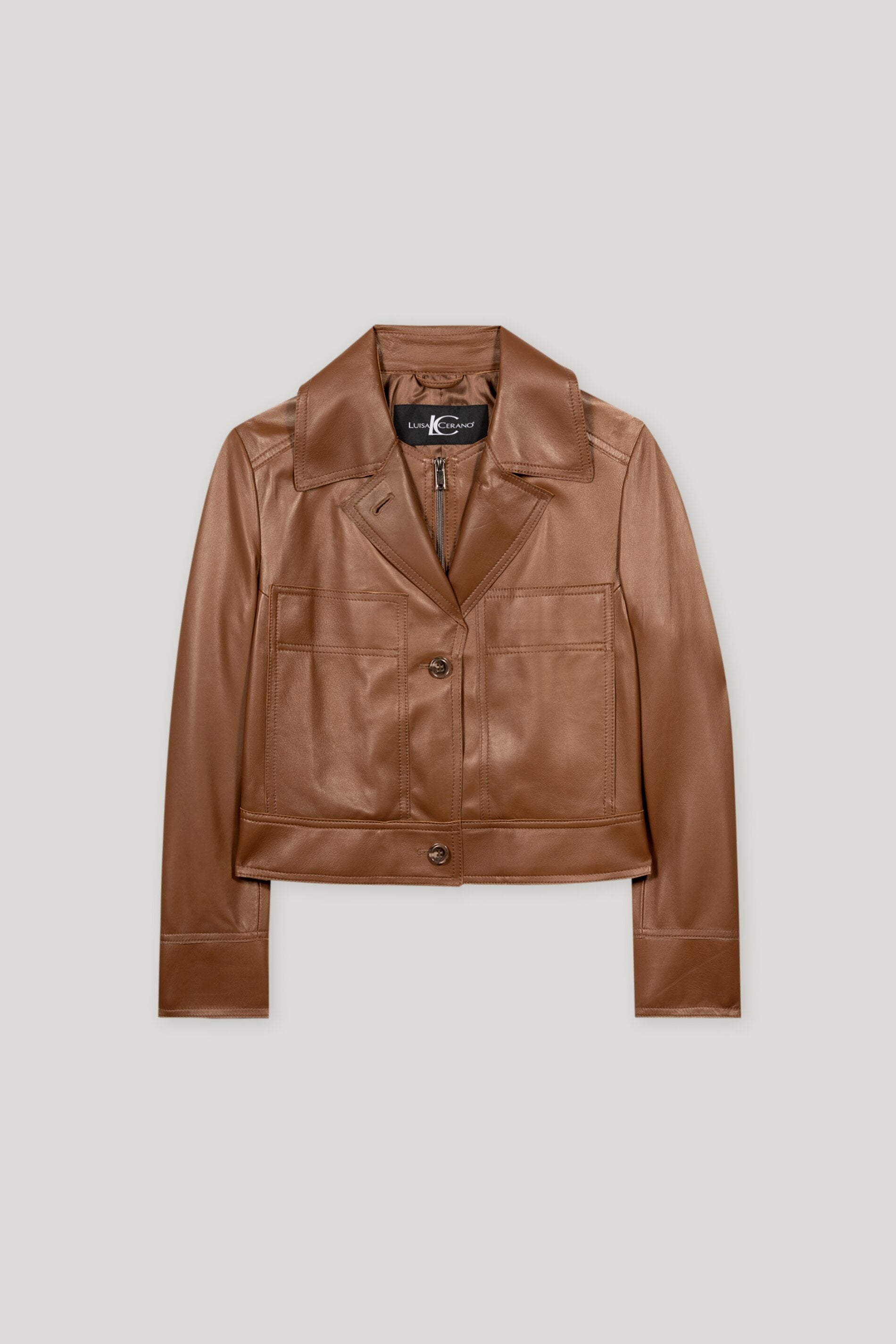 Lammnappa-Bikerjacke