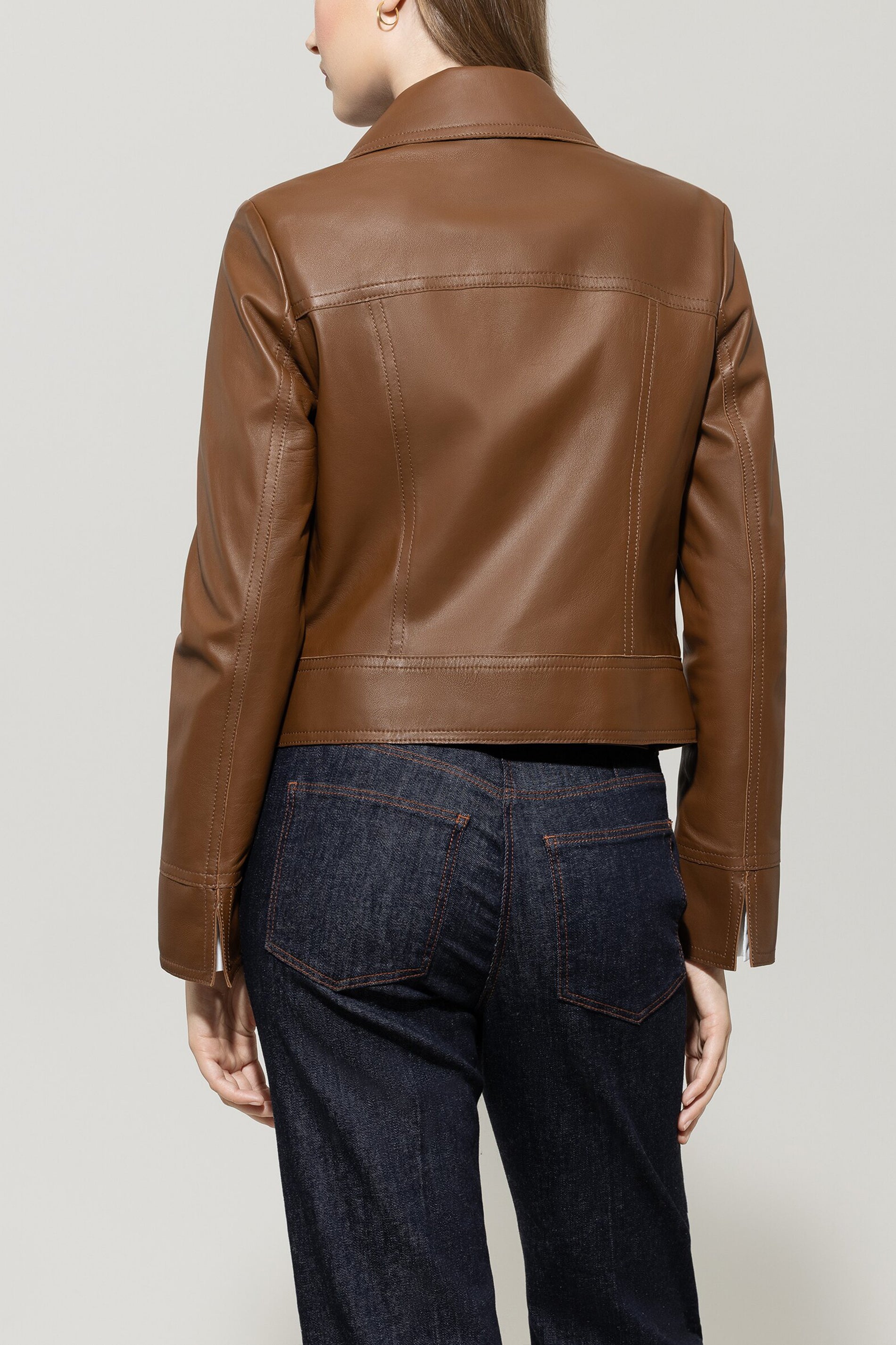 Lammnappa-Bikerjacke