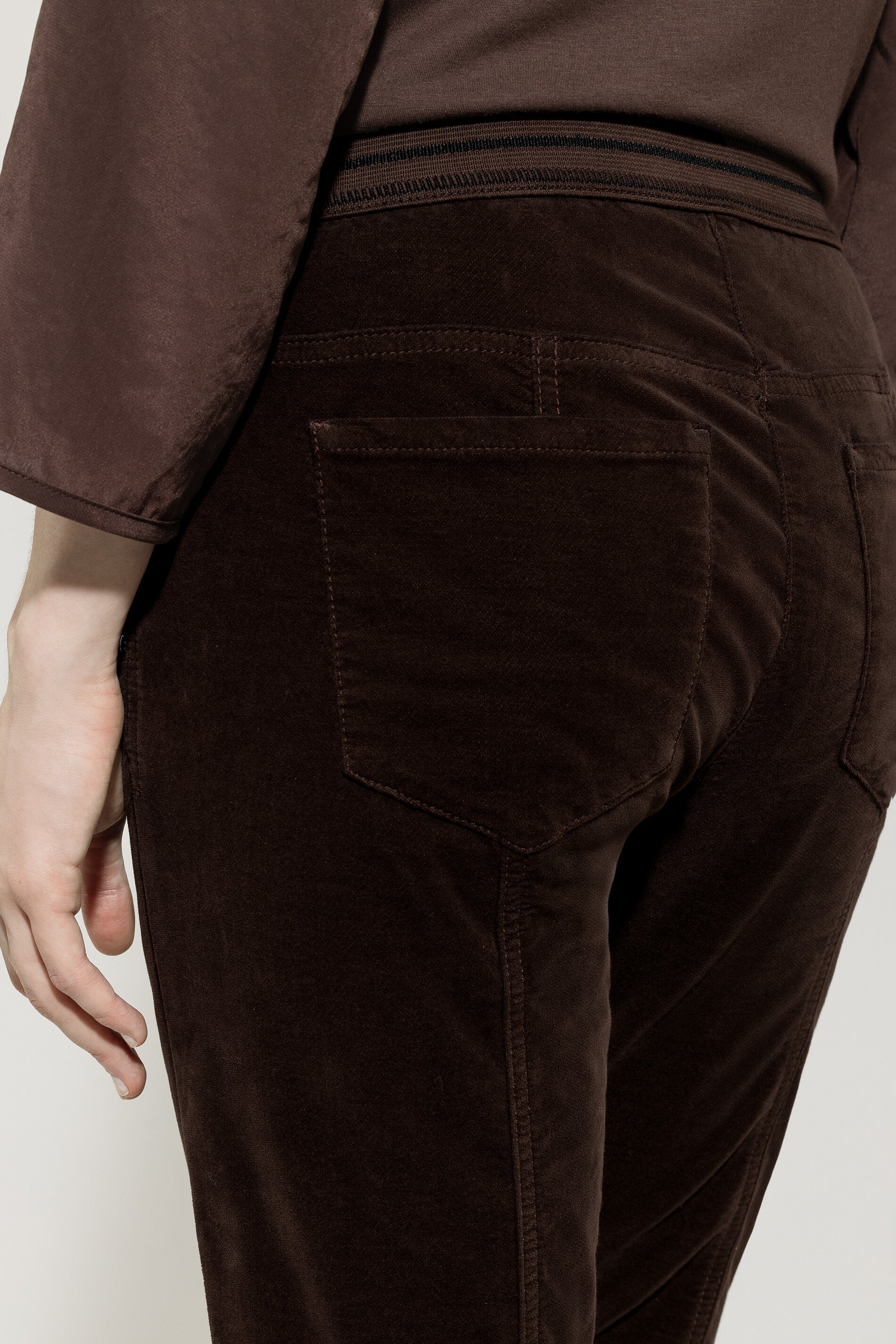 Skinny-Velvet-Pants
