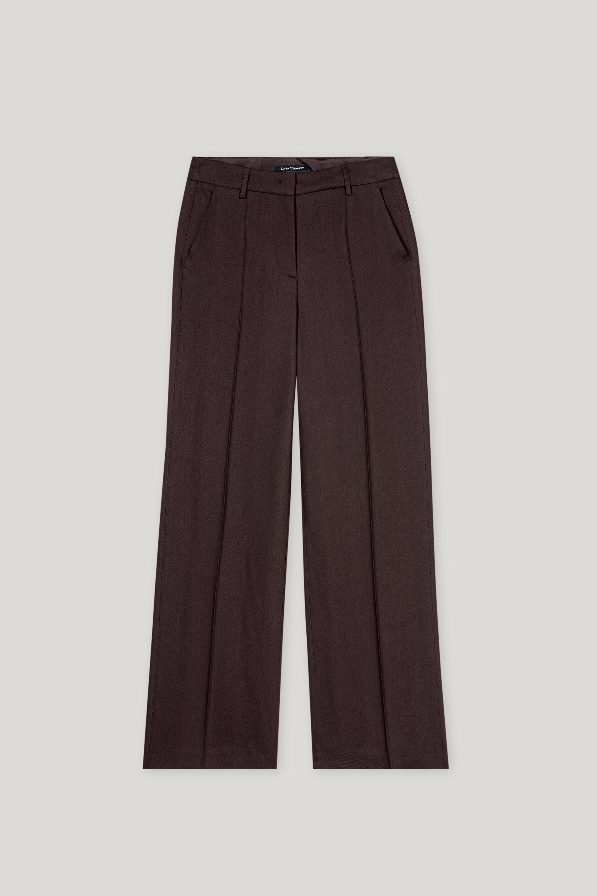 Gabardine-Wideleg-Pants