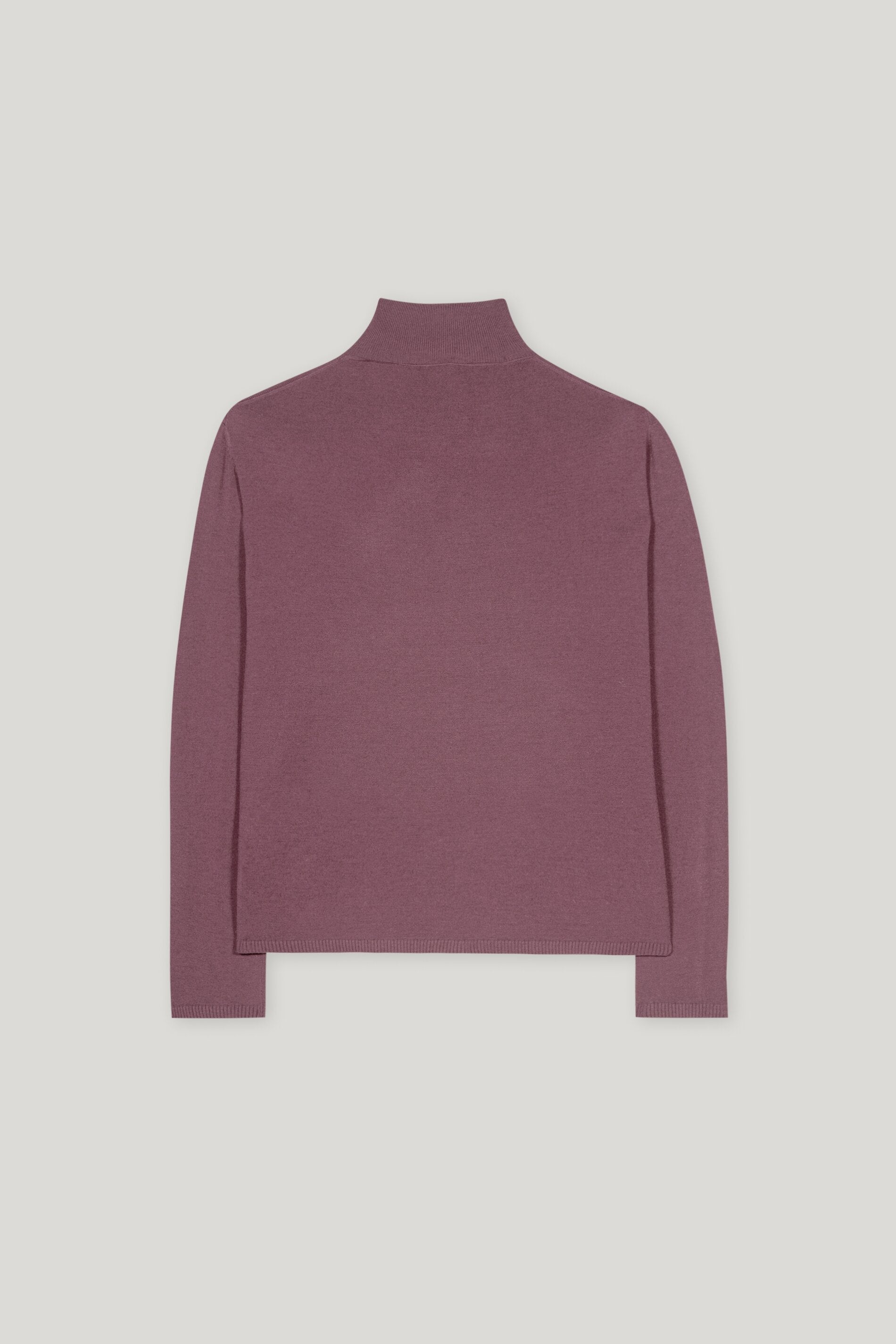 Rollkragen-Pulli aus Woll-Mix