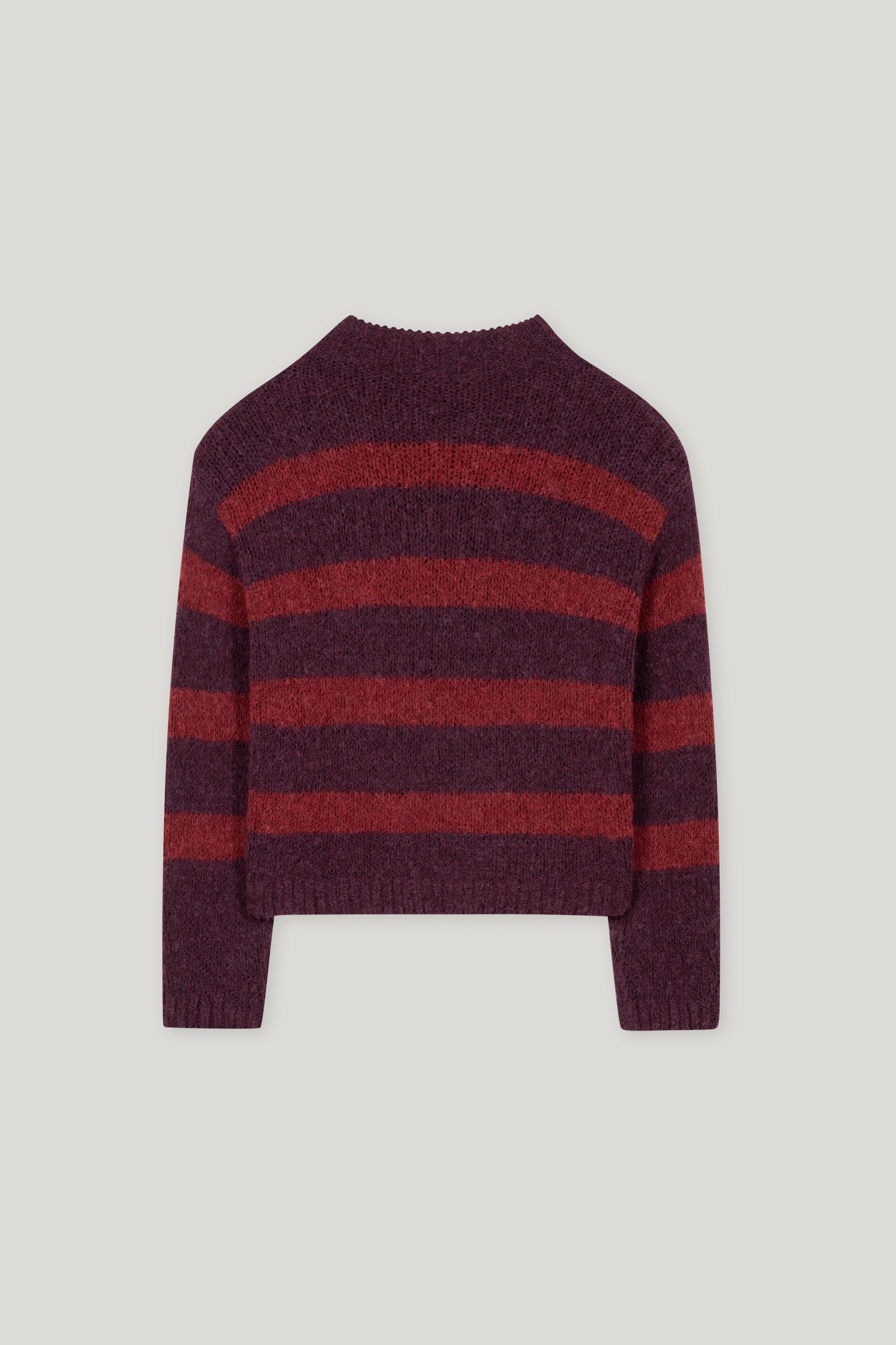 Streifen-Pulli aus Alpaka-Mix