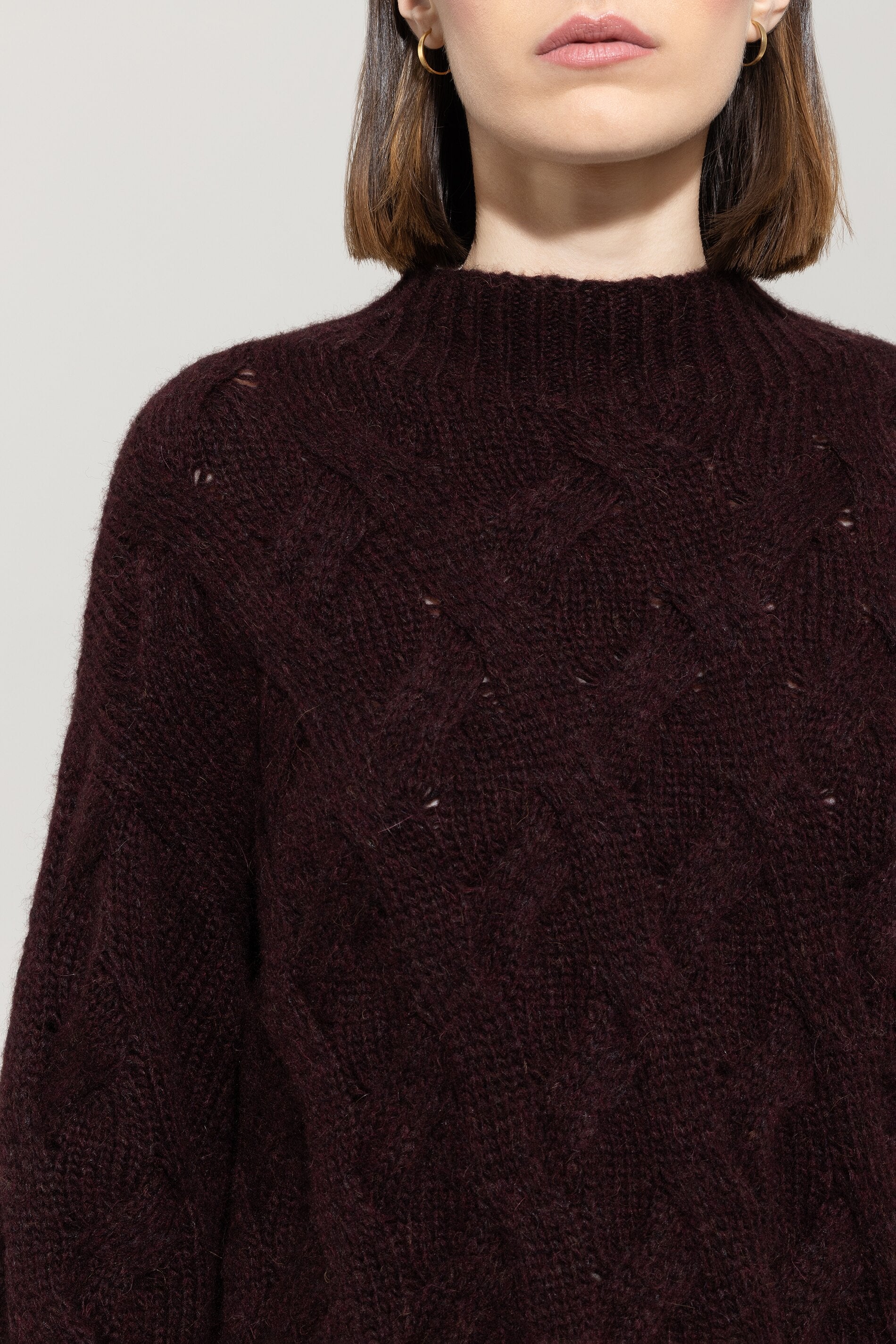 Pullover mit Chunky-Cable-Knit
