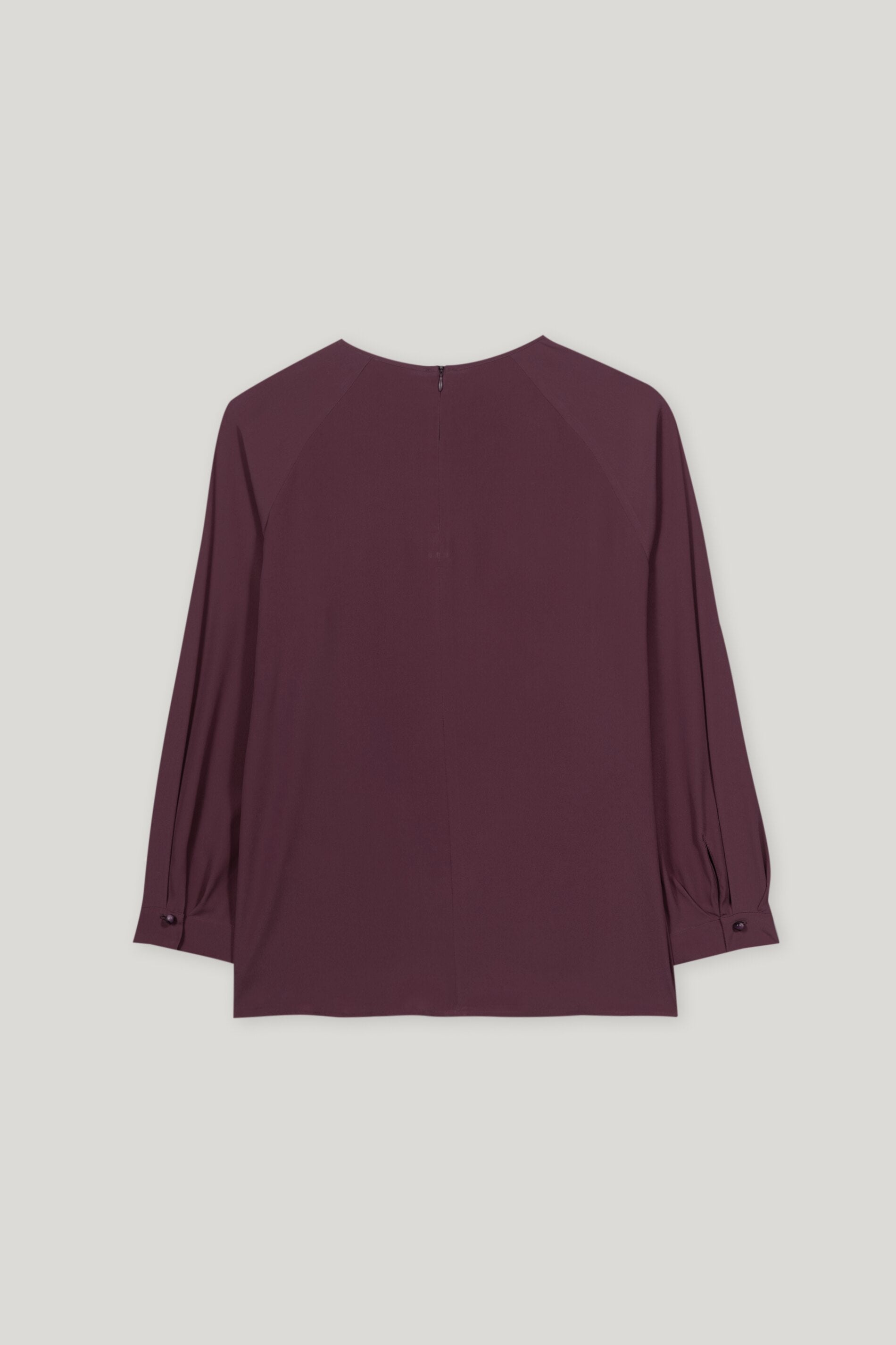 Blusenshirt aus Seiden-Mix