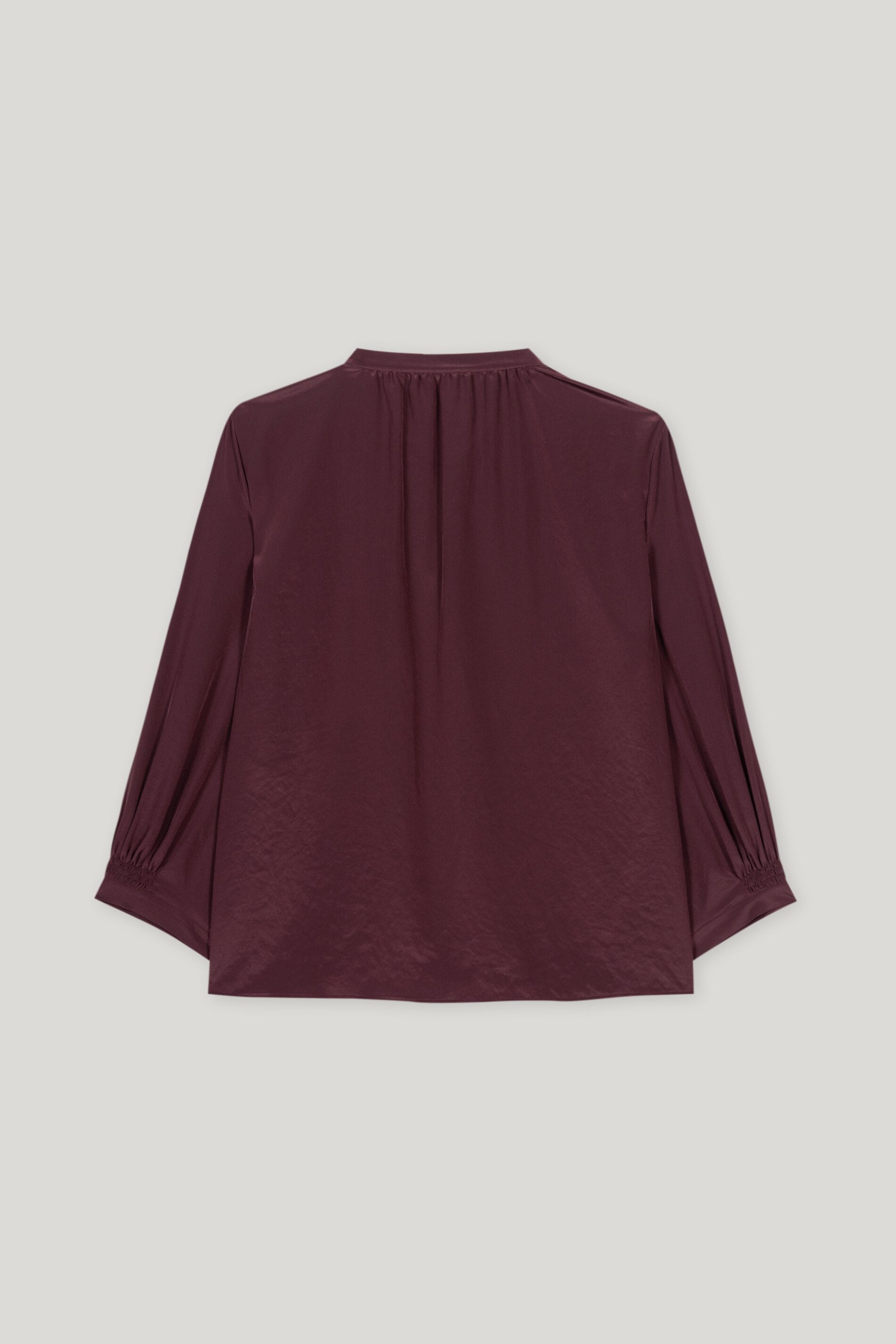 Bluse mit Smokdetail