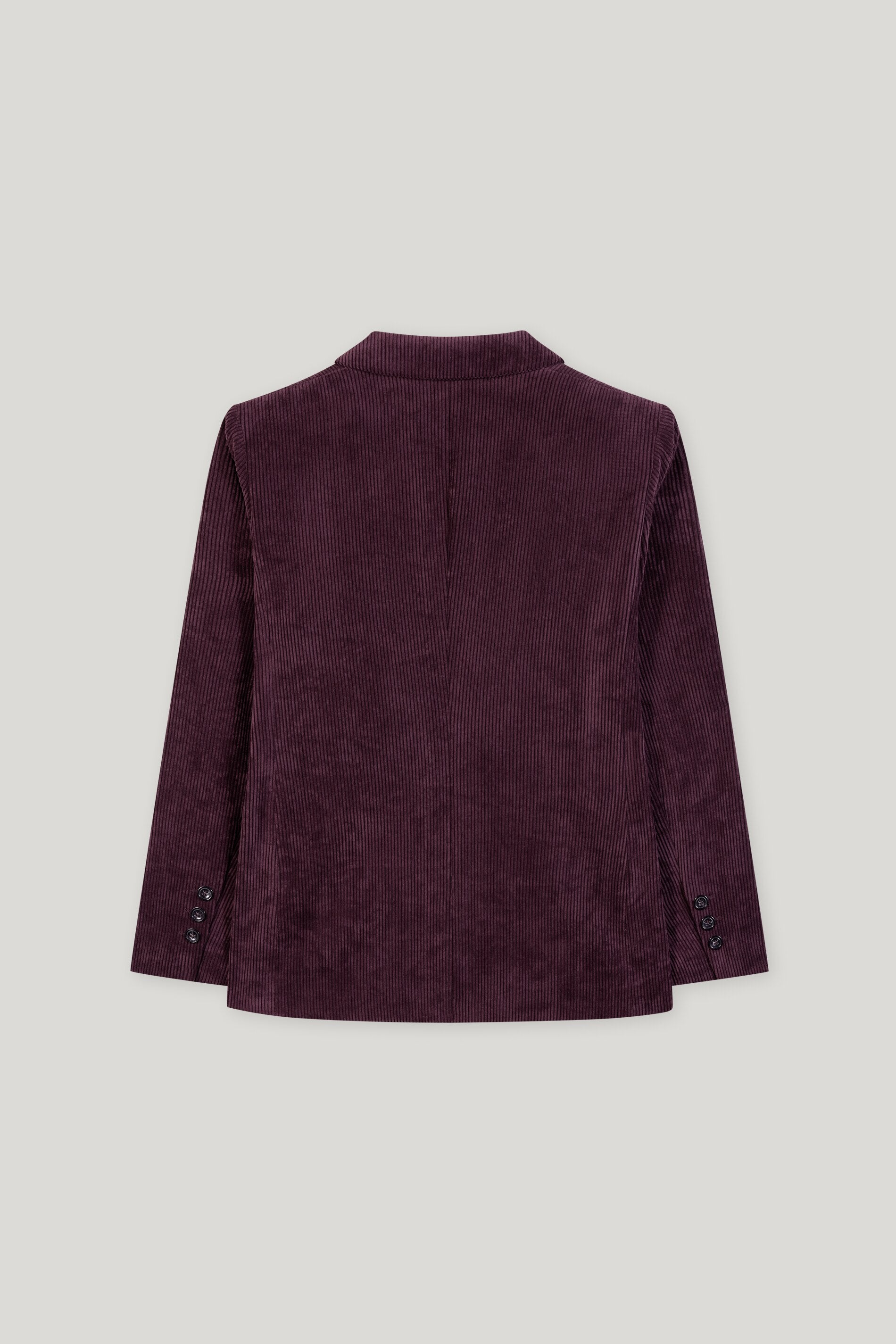 Cord-Ein-Knopf-Blazer
