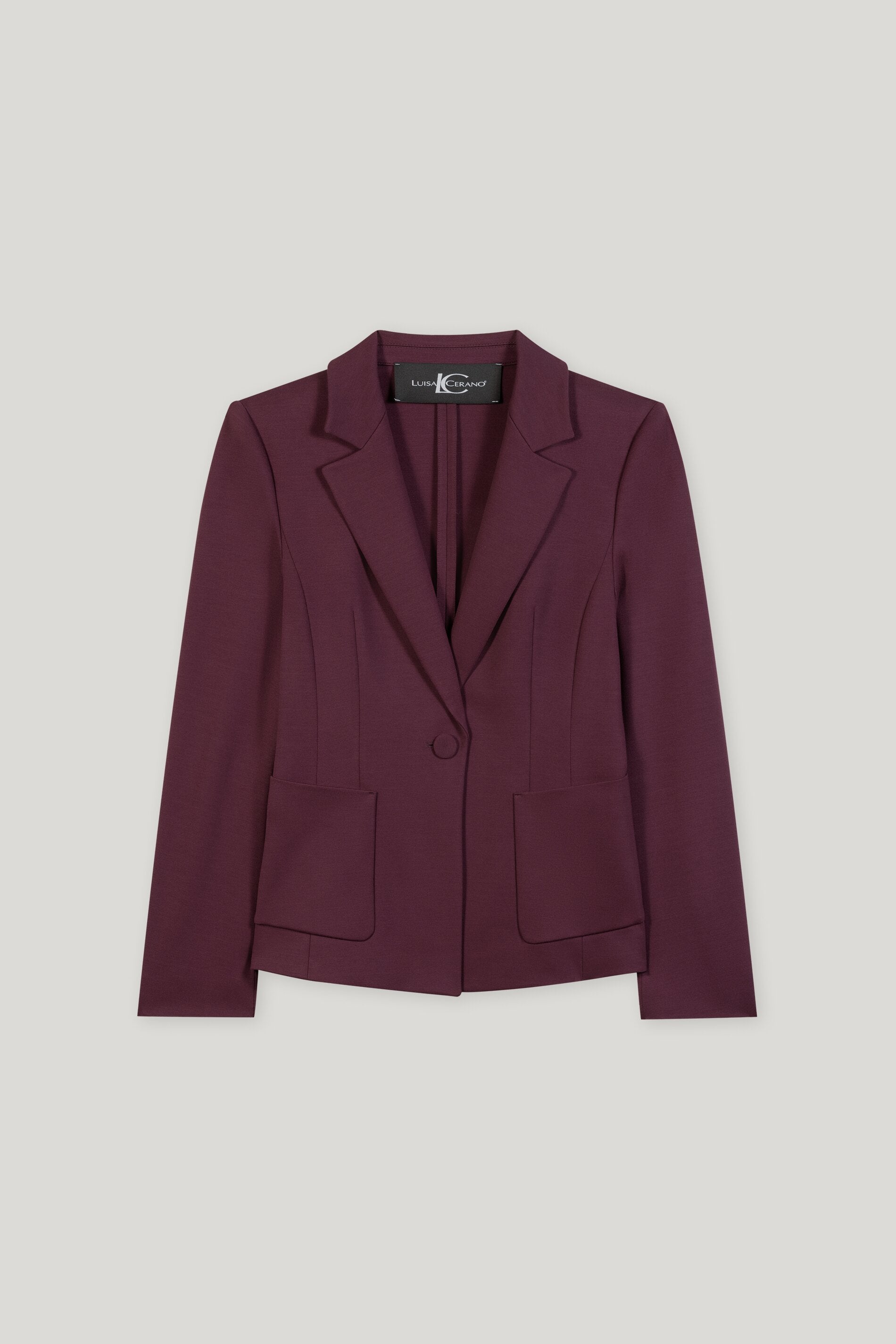 Blazer aus Punto-Milano