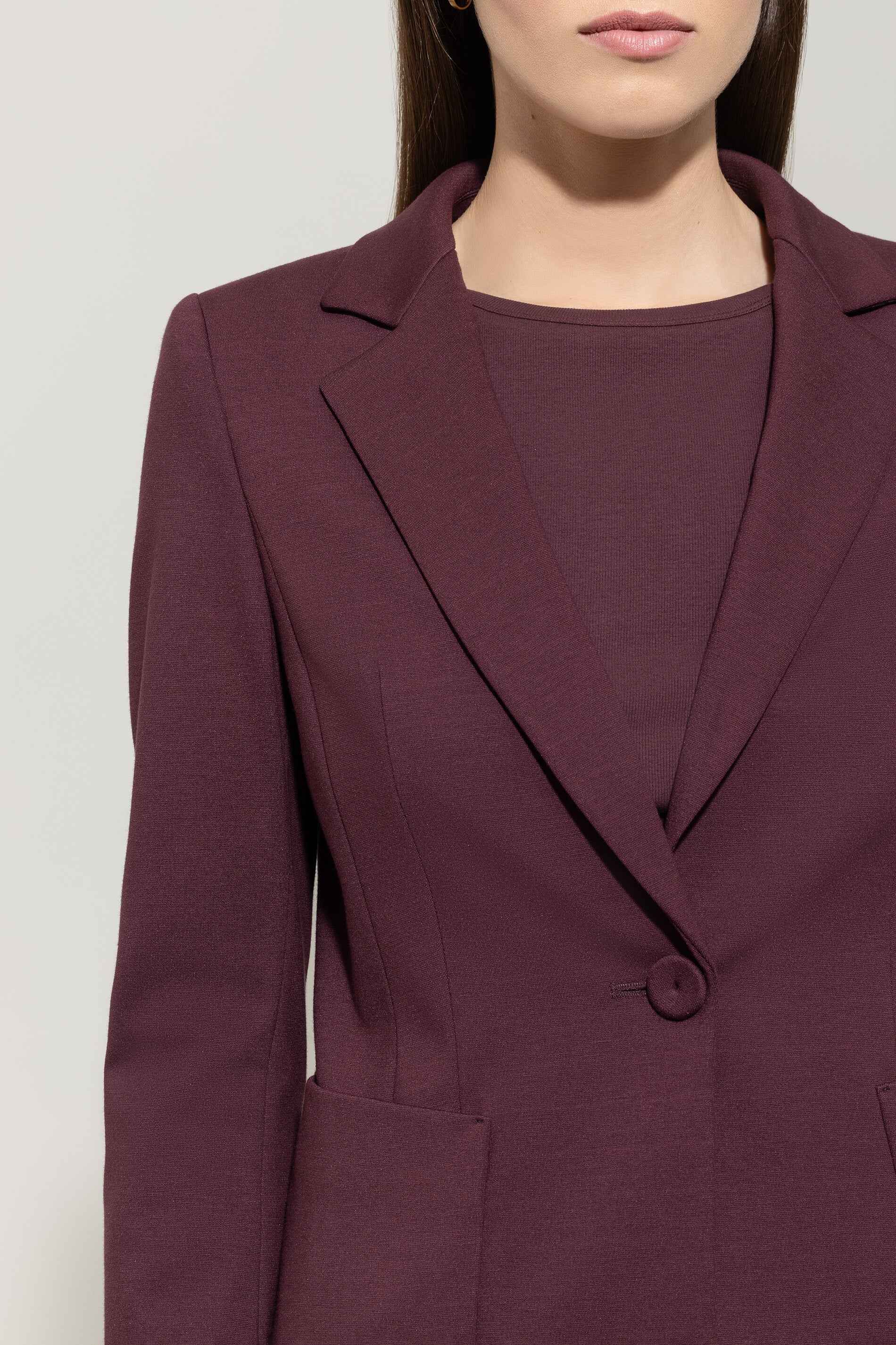 Blazer aus Punto-Milano