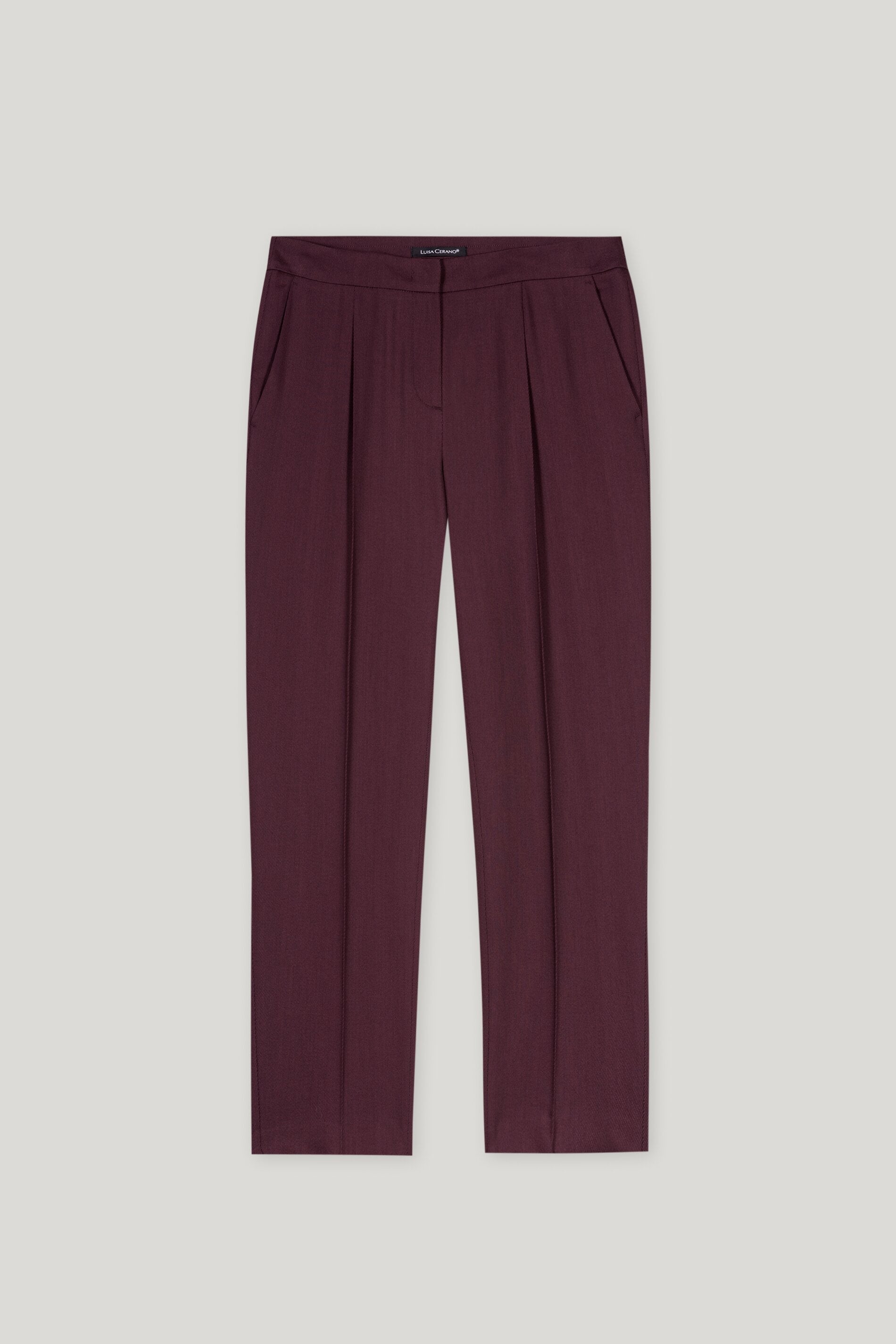 Tapered-Pants aus Punto-Milano