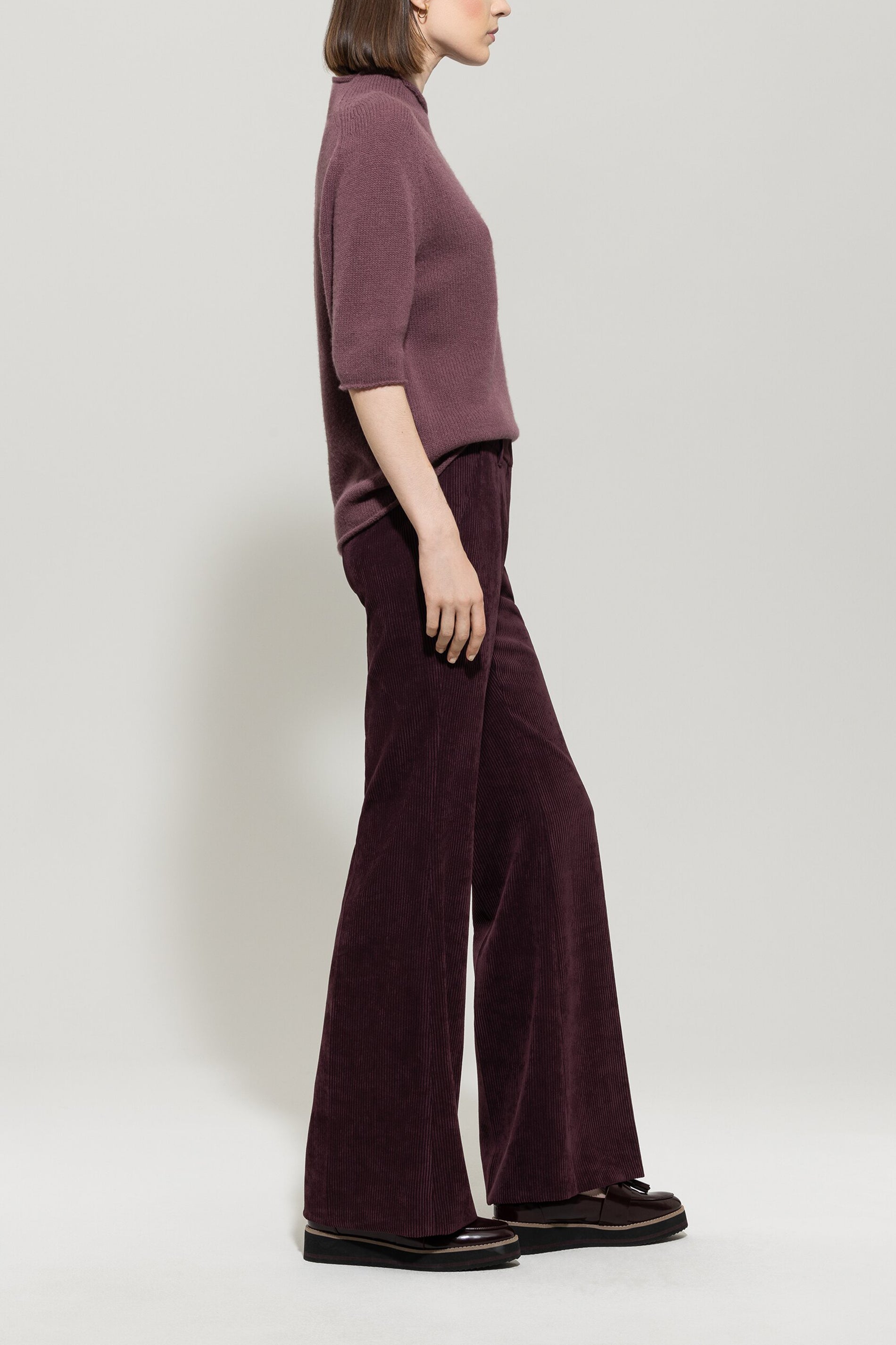 Flared-Cord-Pants