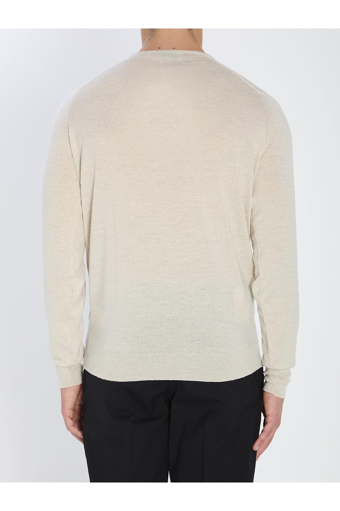 John Smedley-OUTLET-SALE-Lundy craw neck pullover-ARCHIVIST
