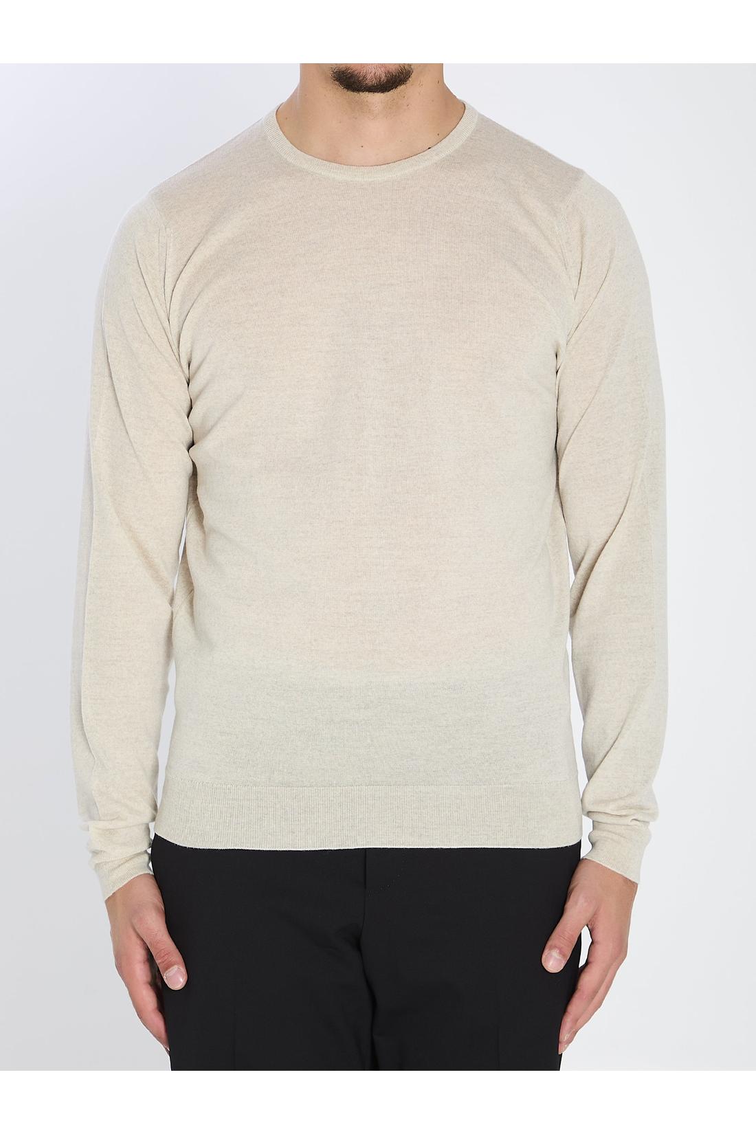 John Smedley-OUTLET-SALE-Lundy craw neck pullover-ARCHIVIST