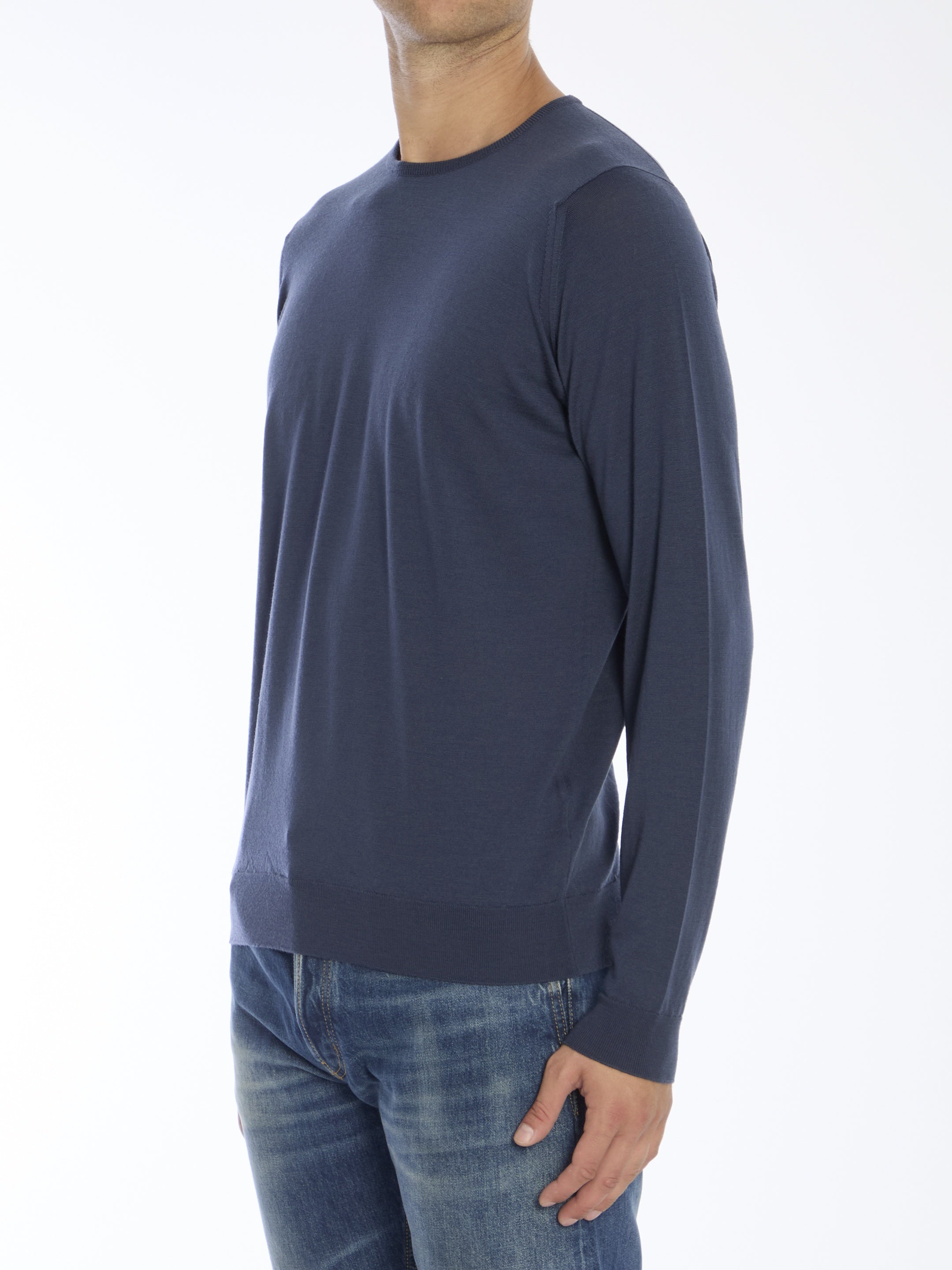 JOHN SMEDLEY-OUTLET-SALE-Lundy pullover-ARCHIVIST