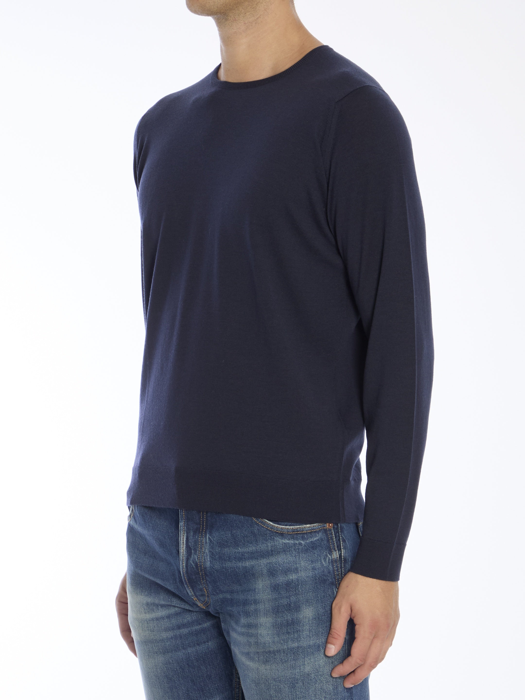 JOHN SMEDLEY-OUTLET-SALE-Lundy pullover-ARCHIVIST