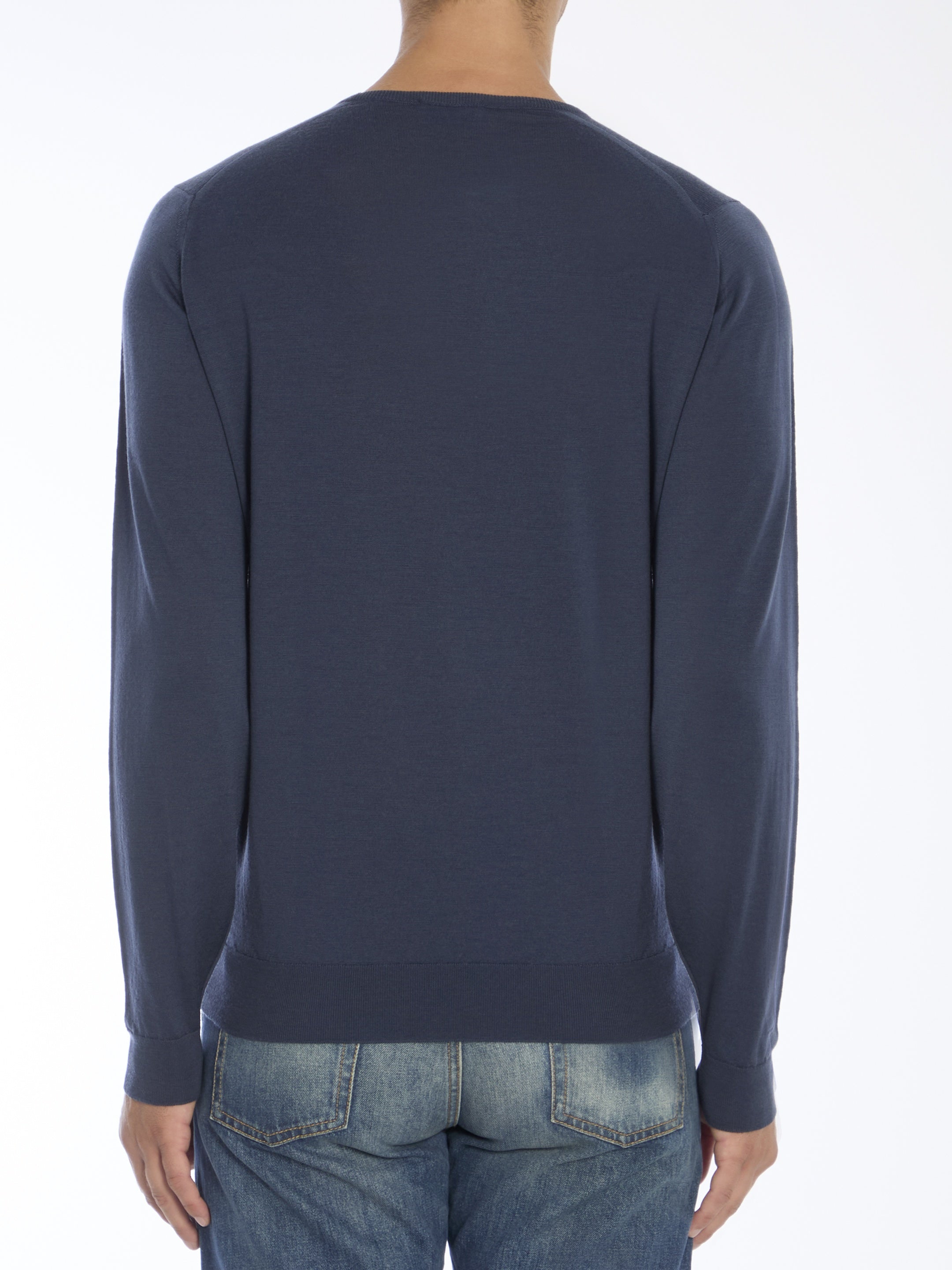 JOHN SMEDLEY-OUTLET-SALE-Lundy pullover-ARCHIVIST