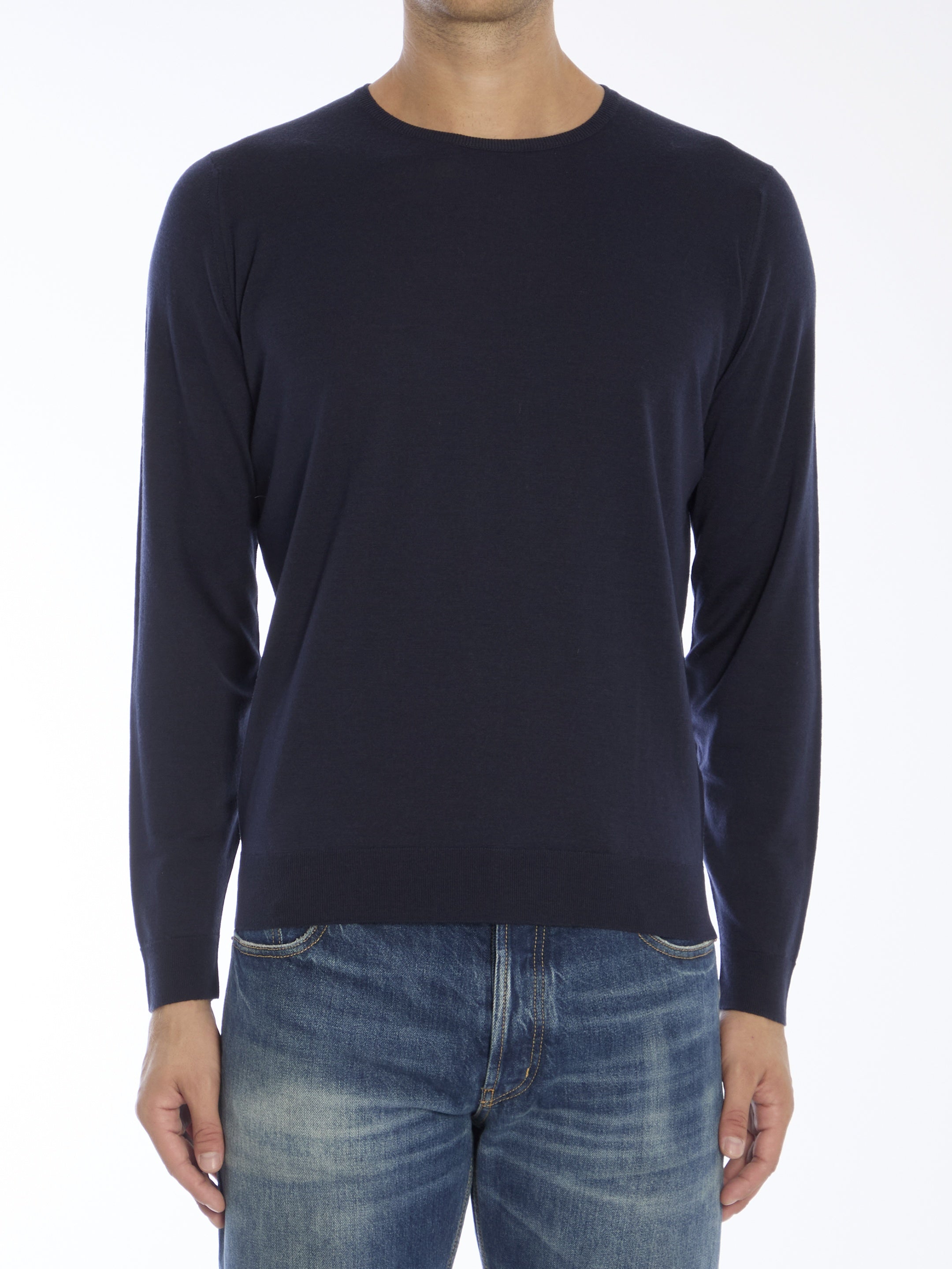 JOHN SMEDLEY-OUTLET-SALE-Lundy pullover-ARCHIVIST