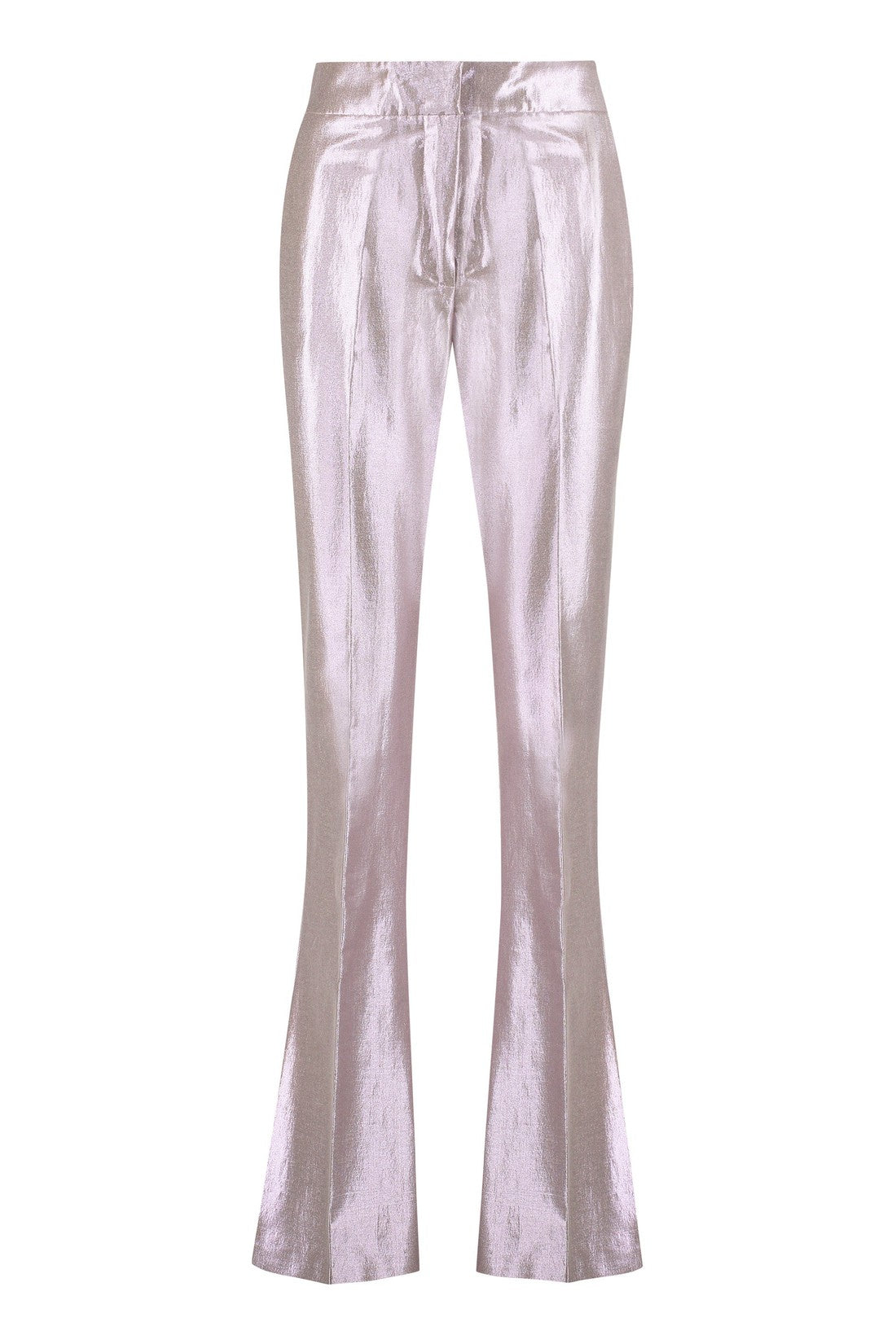 Genny-OUTLET-SALE-Lurex cotton trousers-ARCHIVIST
