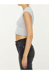 ALEXANDER WANG-OUTLET-SALE-Lurex crop top-ARCHIVIST