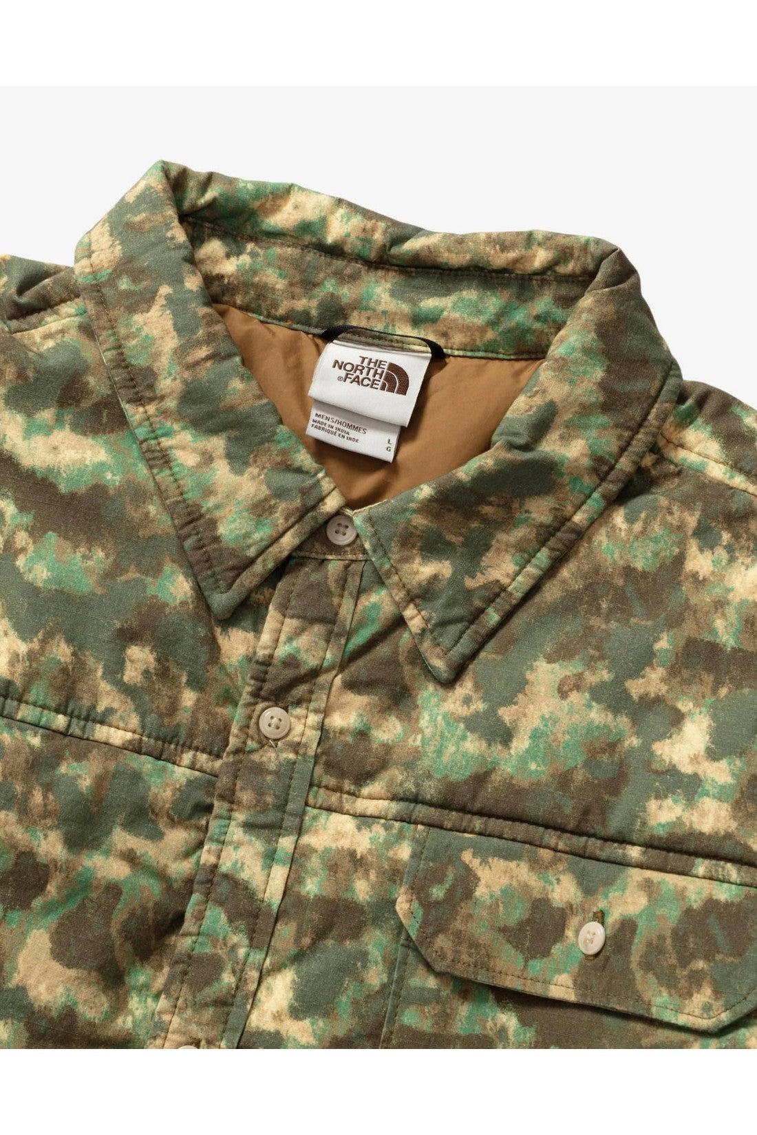 The North Face-OUTLET-SALE-M66 Camo Stuffed Shirt Jacket-ARCHIVIST