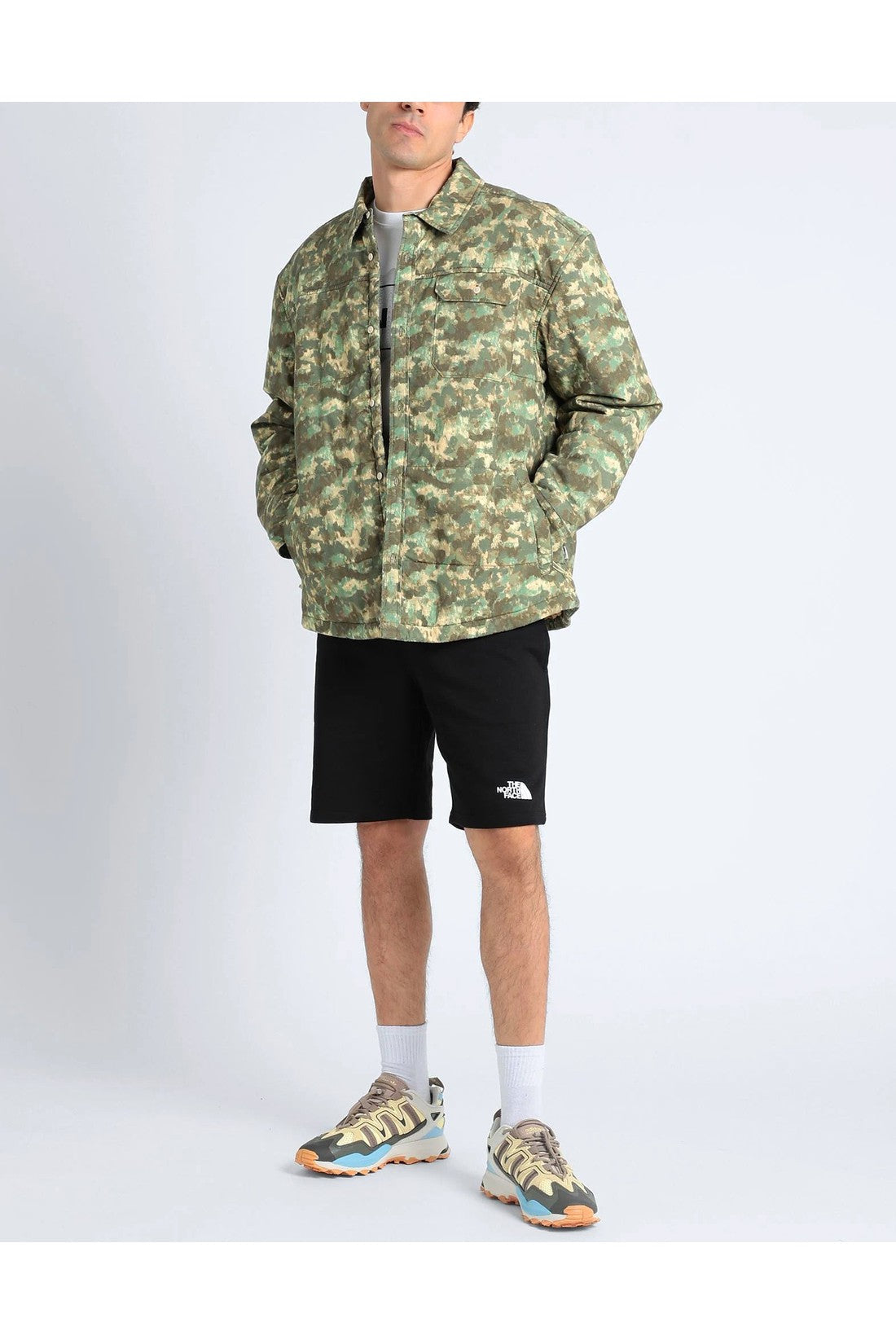 The Northface-OUTLET-SALE-M66 Camo Stuffed Shirt Jacket-ARCHIVIST