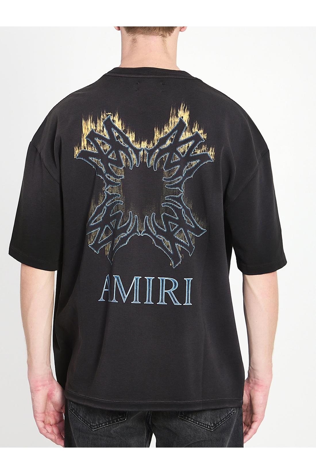 MA Quad Flames oversized T-shirt-Shirts-Amiri-ARCHIVIST