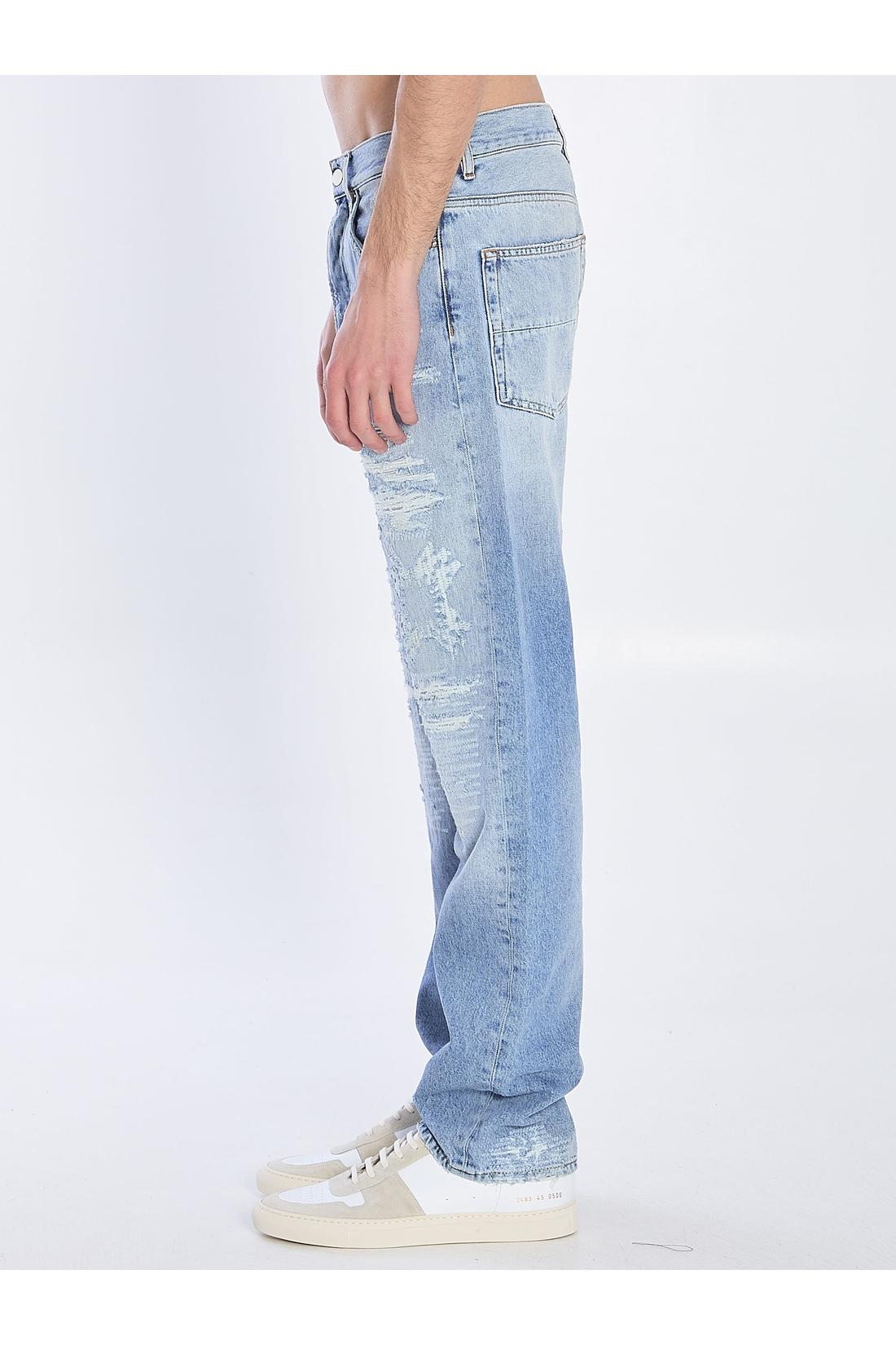 Amiri-OUTLET-SALE-MA Quad Repaired jeans-ARCHIVIST