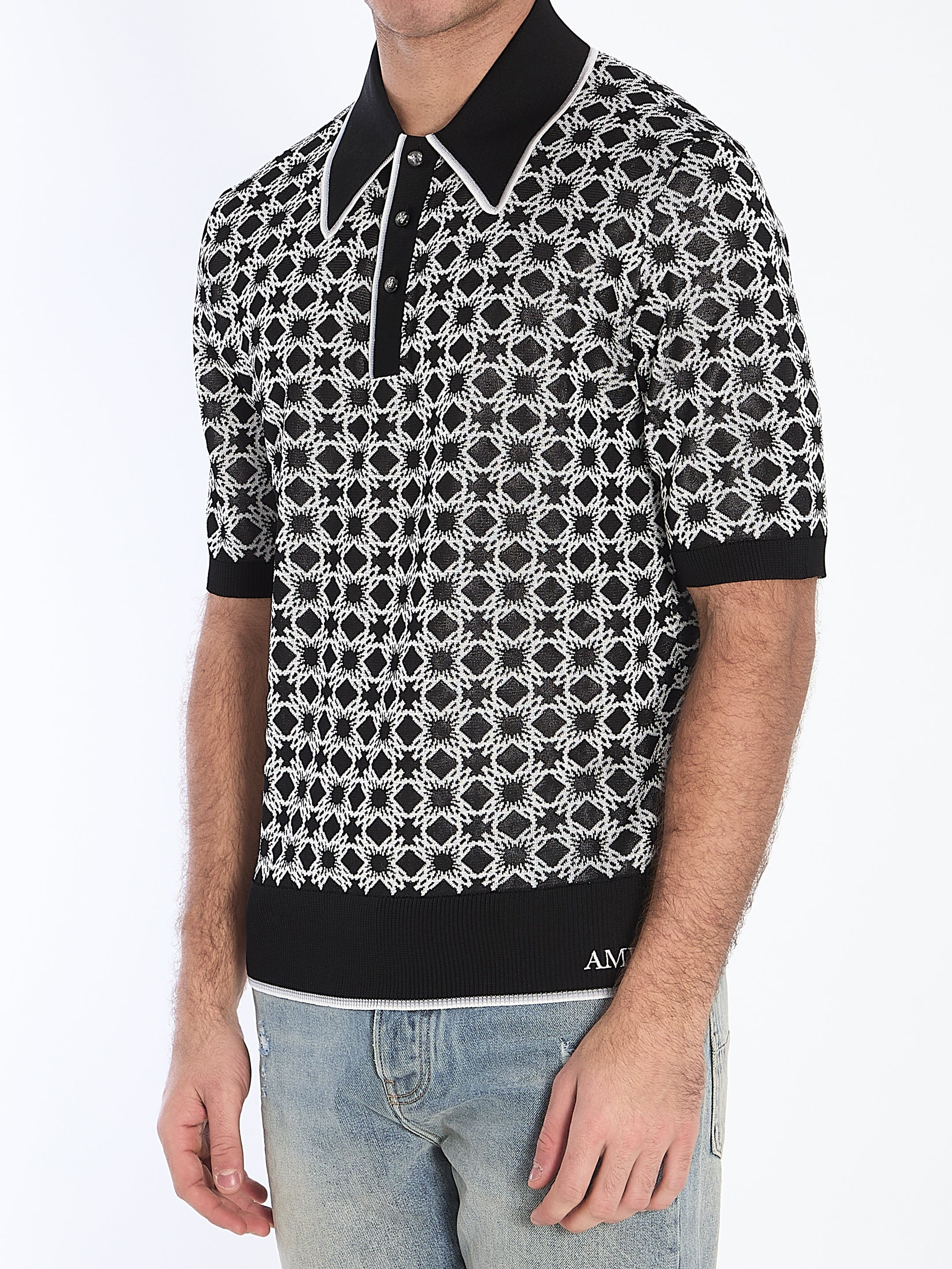 Amiri-OUTLET-SALE-MA Quad polo shirt-ARCHIVIST