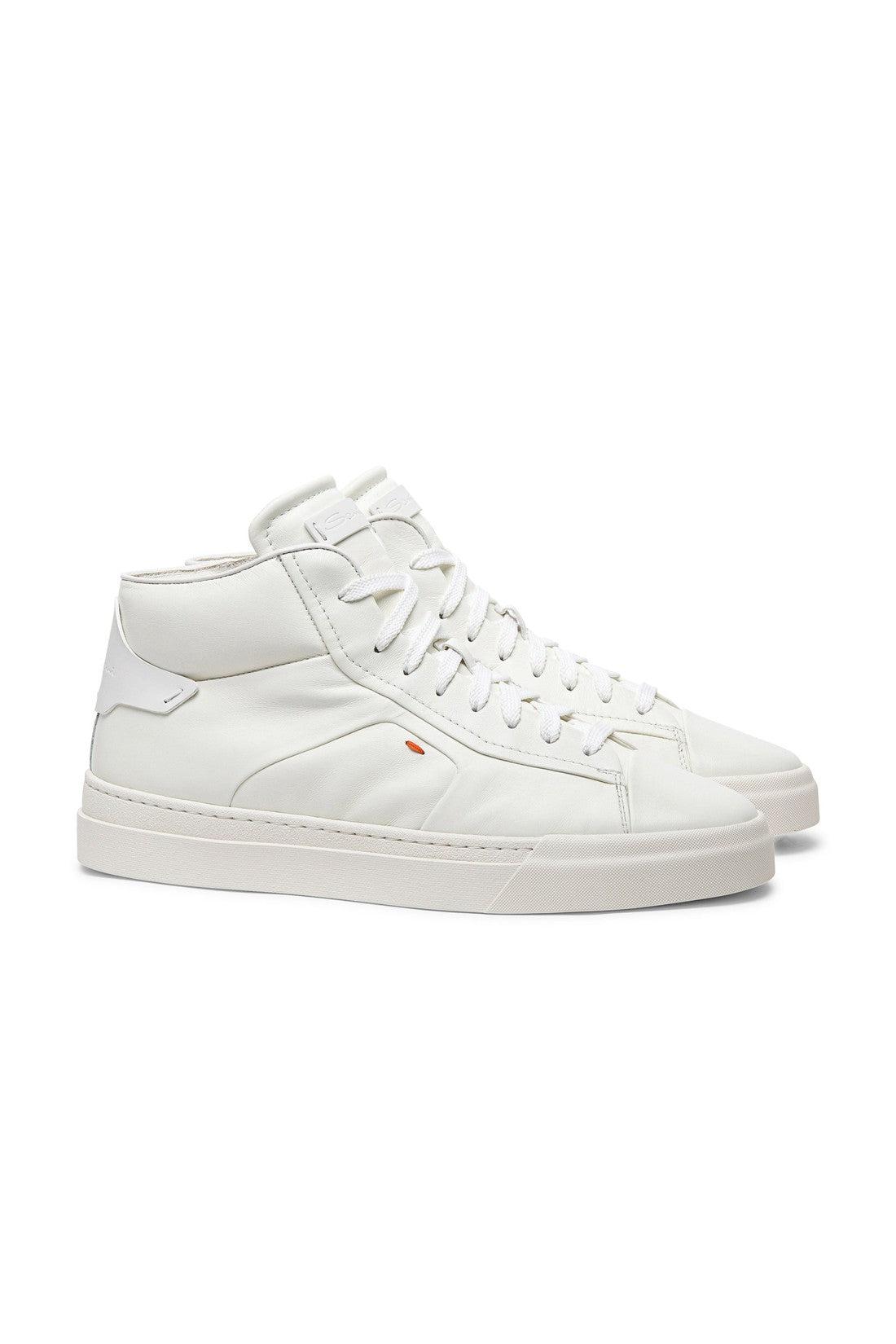 Men’s white leather sneaker