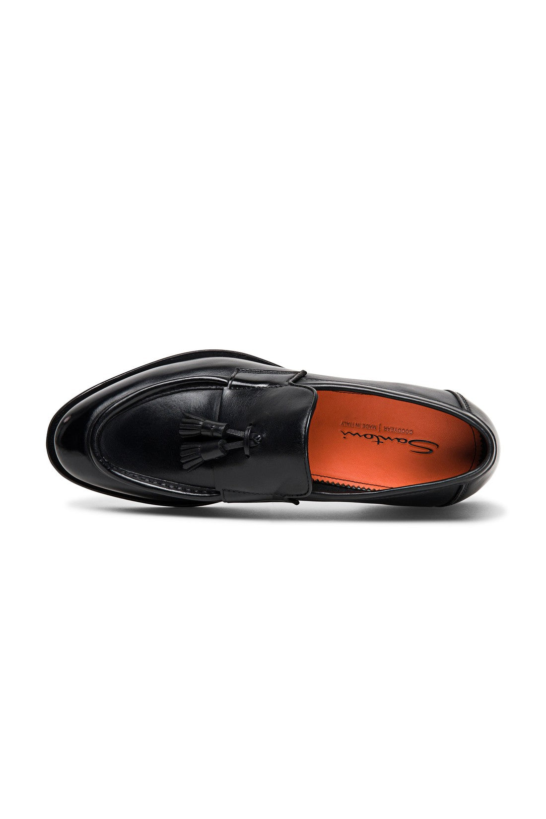 Men’s leather tassel loafer