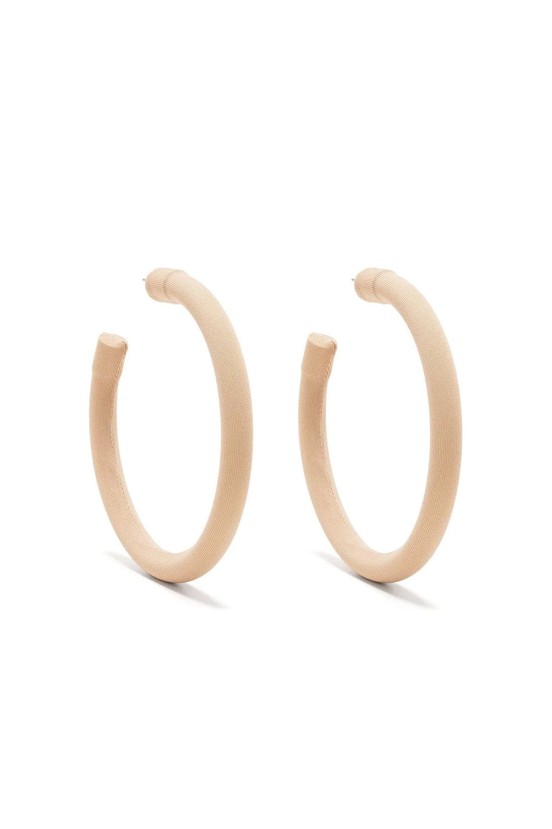 Maison Margiela-OUTLET-SALE-MM6 Large Open Hoop Earrings-ARCHIVIST