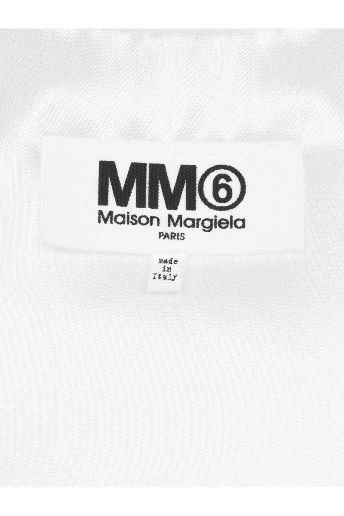 Maison Margiela-OUTLET-SALE-MM6 Logo Padded Tank Top-ARCHIVIST