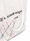 Maison Margiela-OUTLET-SALE-MM6 Oversize Logo Tote Bag-ARCHIVIST