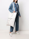 Maison Margiela-OUTLET-SALE-MM6 Oversize Logo Tote Bag-ARCHIVIST