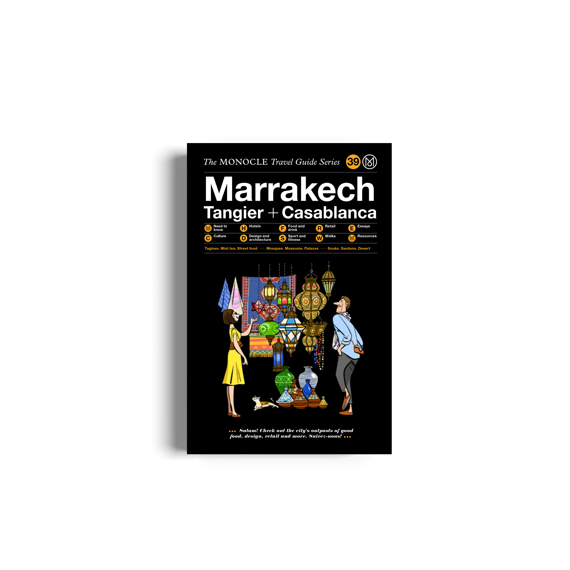 Gestalten Eu Shop-Marrakech, Tangier + Casablanca. The Monocle Travel Guide Series-Book-Black-Deal-Outlet-by-ARCHIVIST