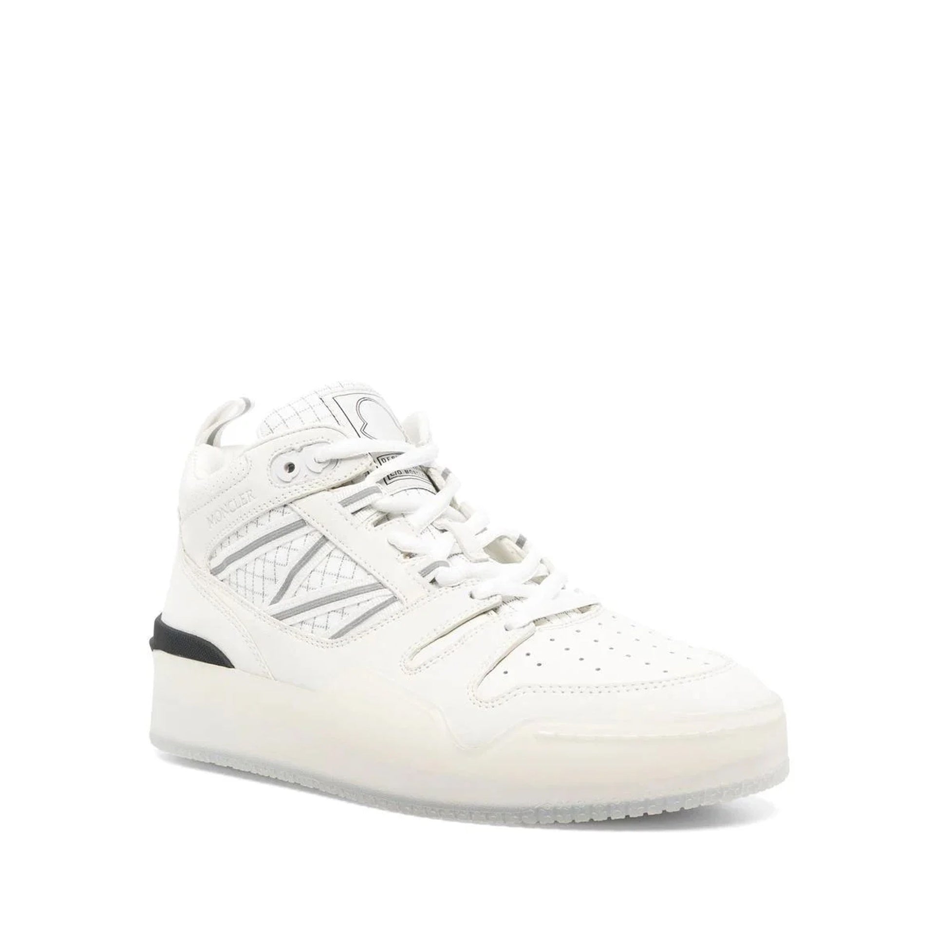 Moncler-OUTLET-SALE-MONCLER Pivot Leather Sneakers-ARCHIVIST