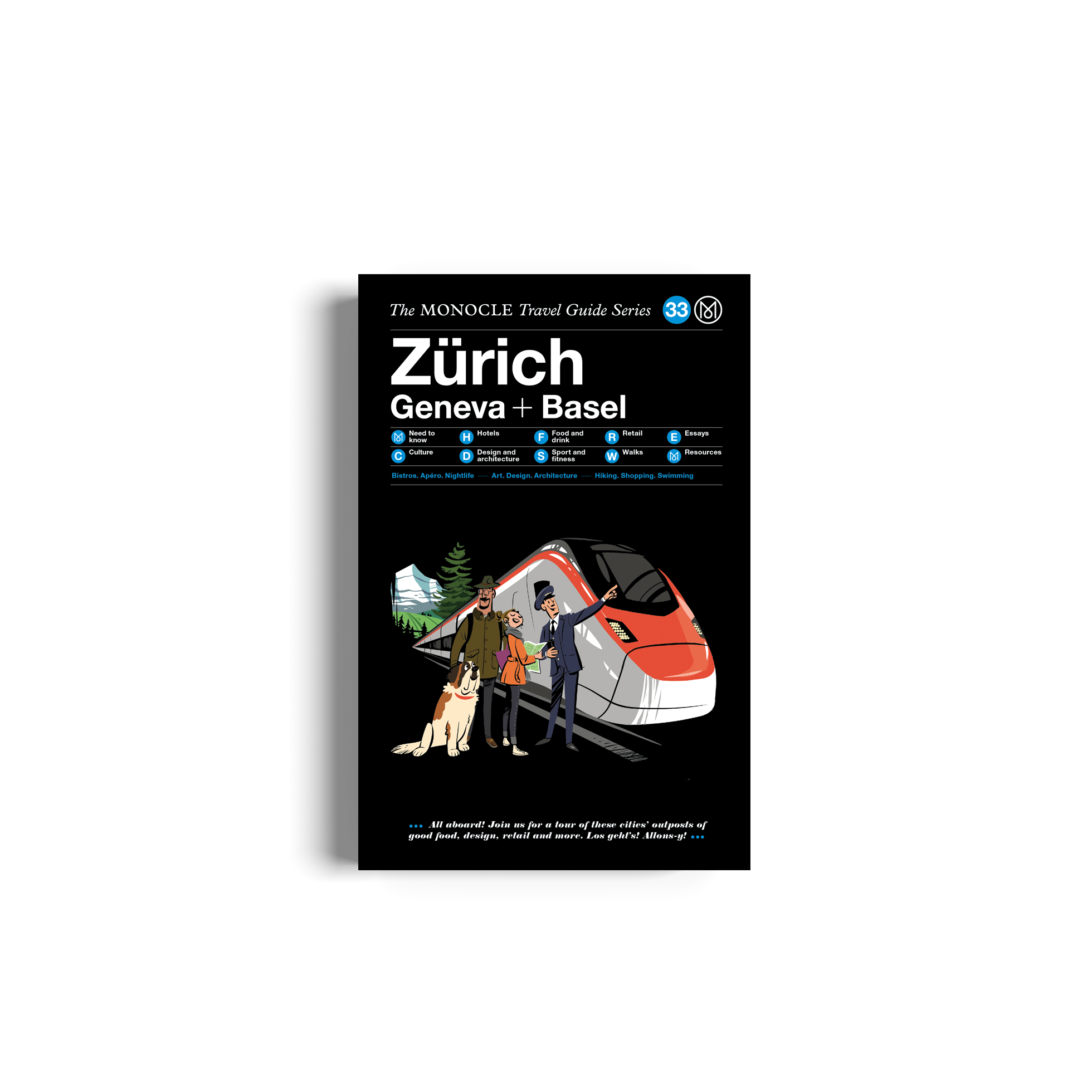 Gestalten Eu Shop-Zürich, Geneva + Basel: The Monocle Travel Guide Series-Book-Black-Deal-Outlet-by-ARCHIVIST