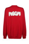 Cotton crew-neck sweatshirt-MSGM-OUTLET-SALE-ARCHIVIST
